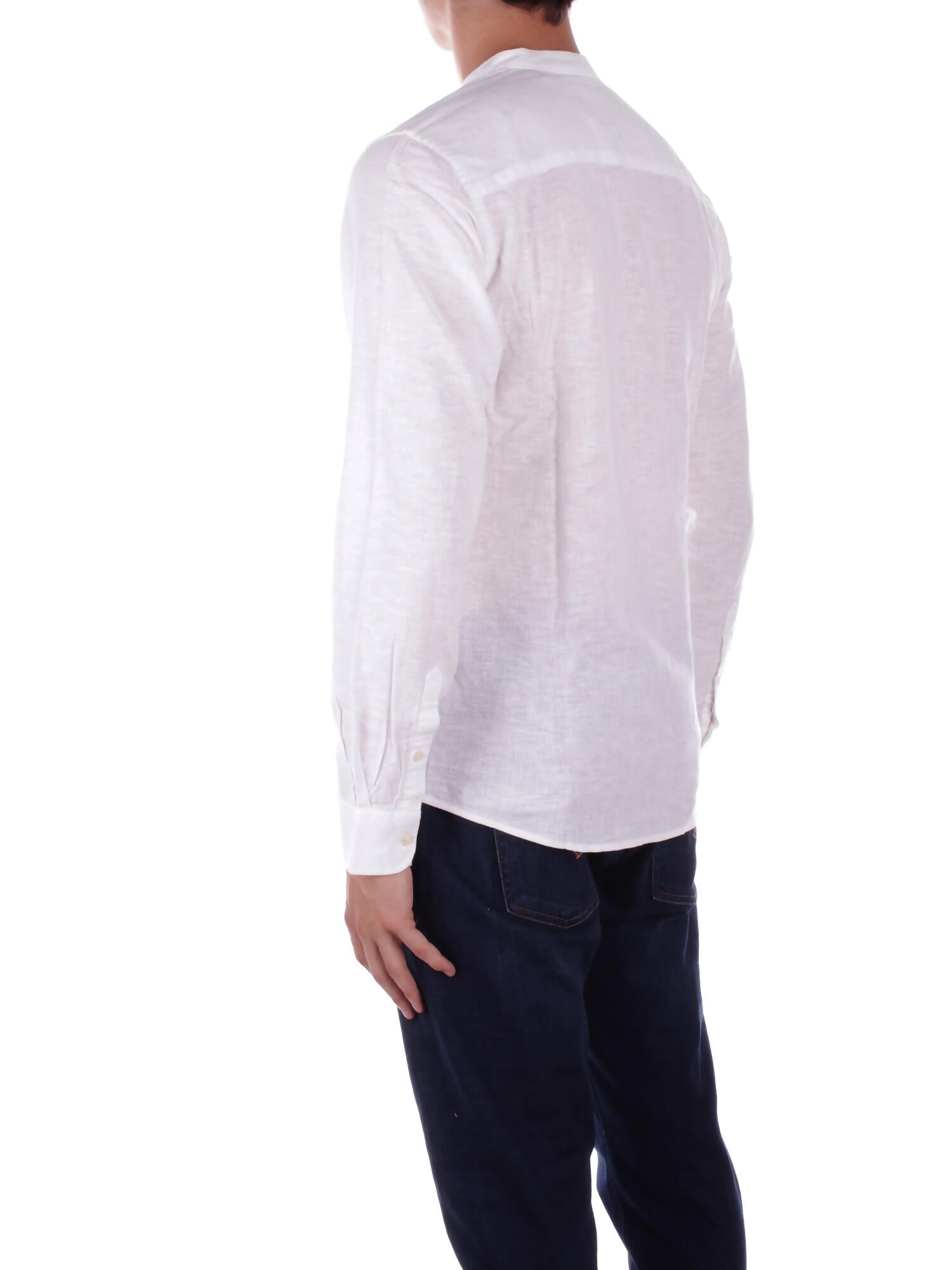 ONLY & SONS Uomo Camicia 22019173 WHITE Onscaiden life ls solid linen White