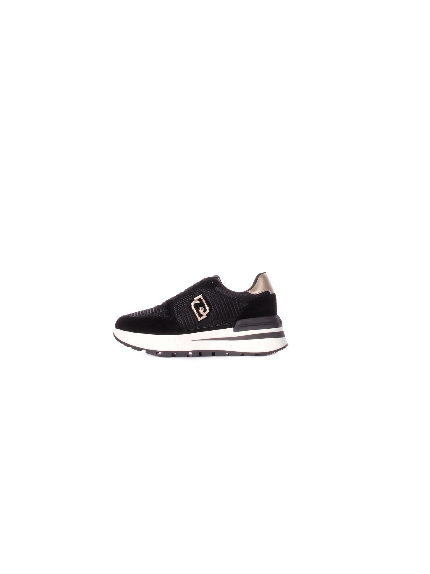 LIU JO Donna Sneakers BF5049PX027 S1189 Amazing 25 Black gold