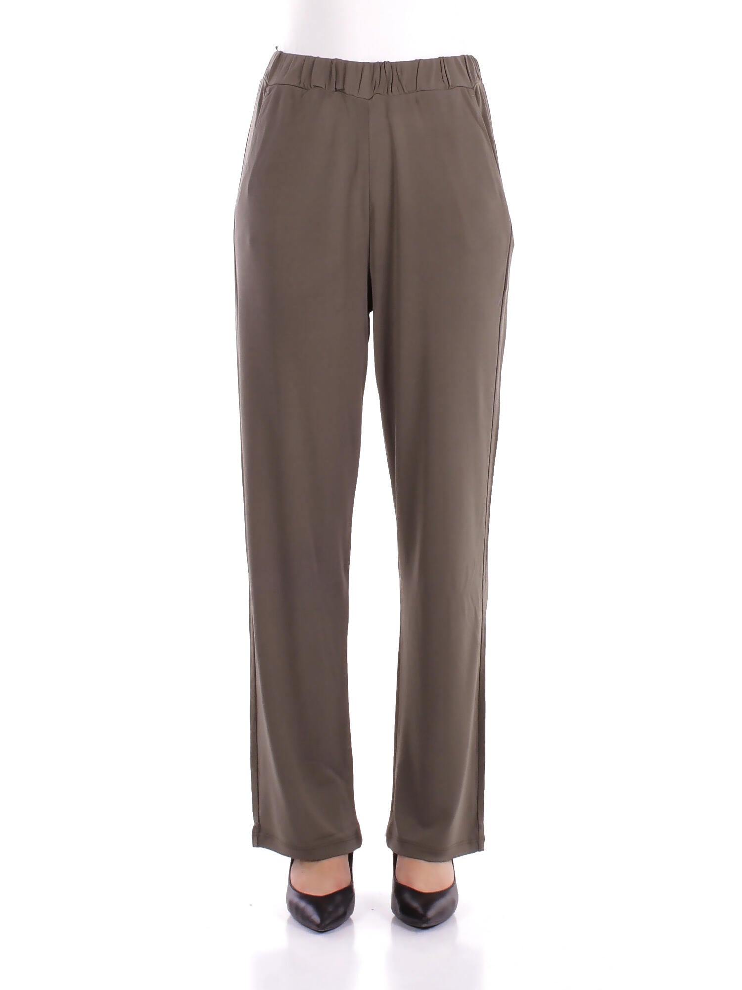 MAX MARA Donna Pantalone GINOSA 001 Pantalone in jersey Verde scuro