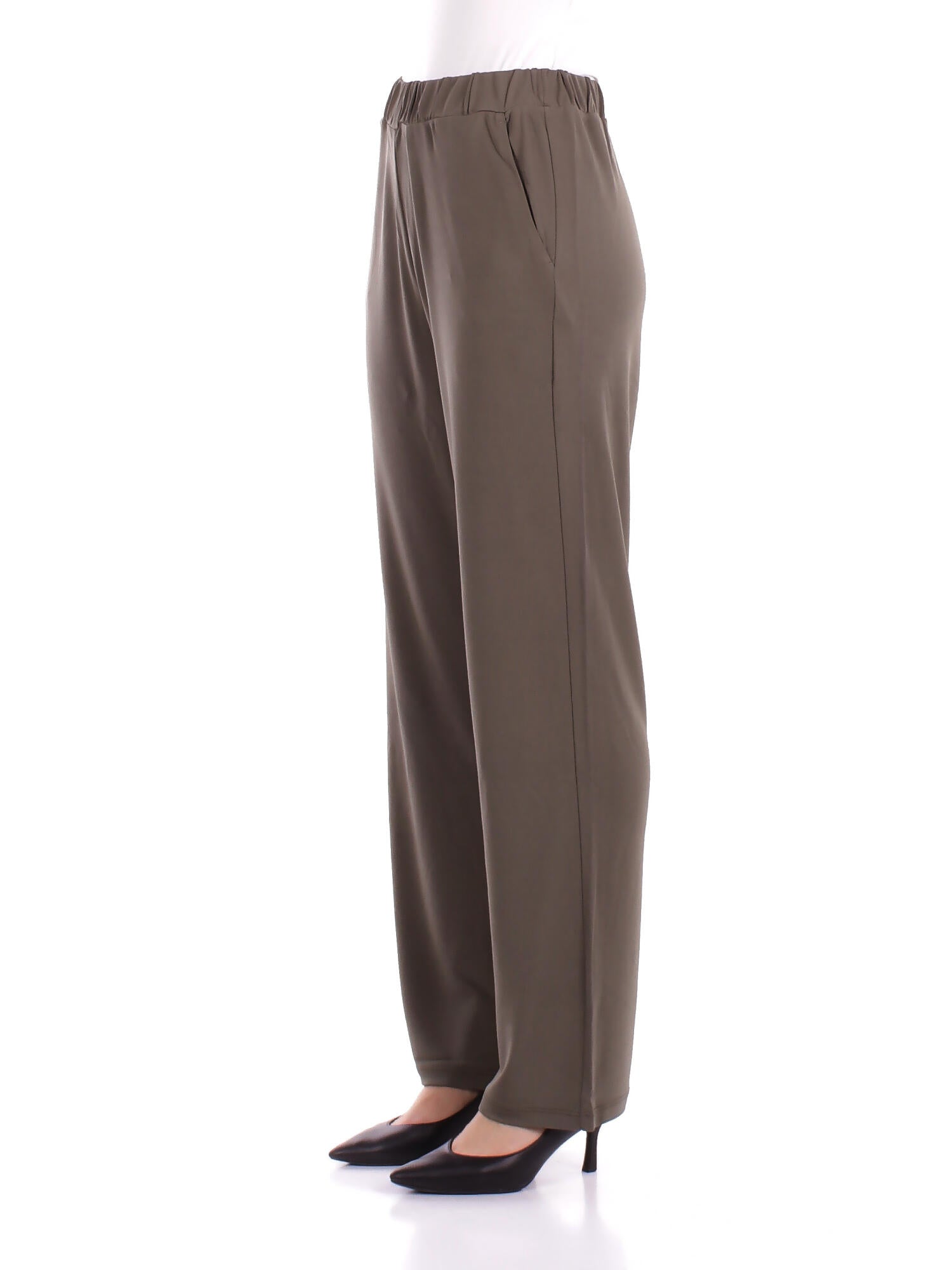 MAX MARA Donna Pantalone GINOSA 001 Pantalone in jersey Verde scuro
