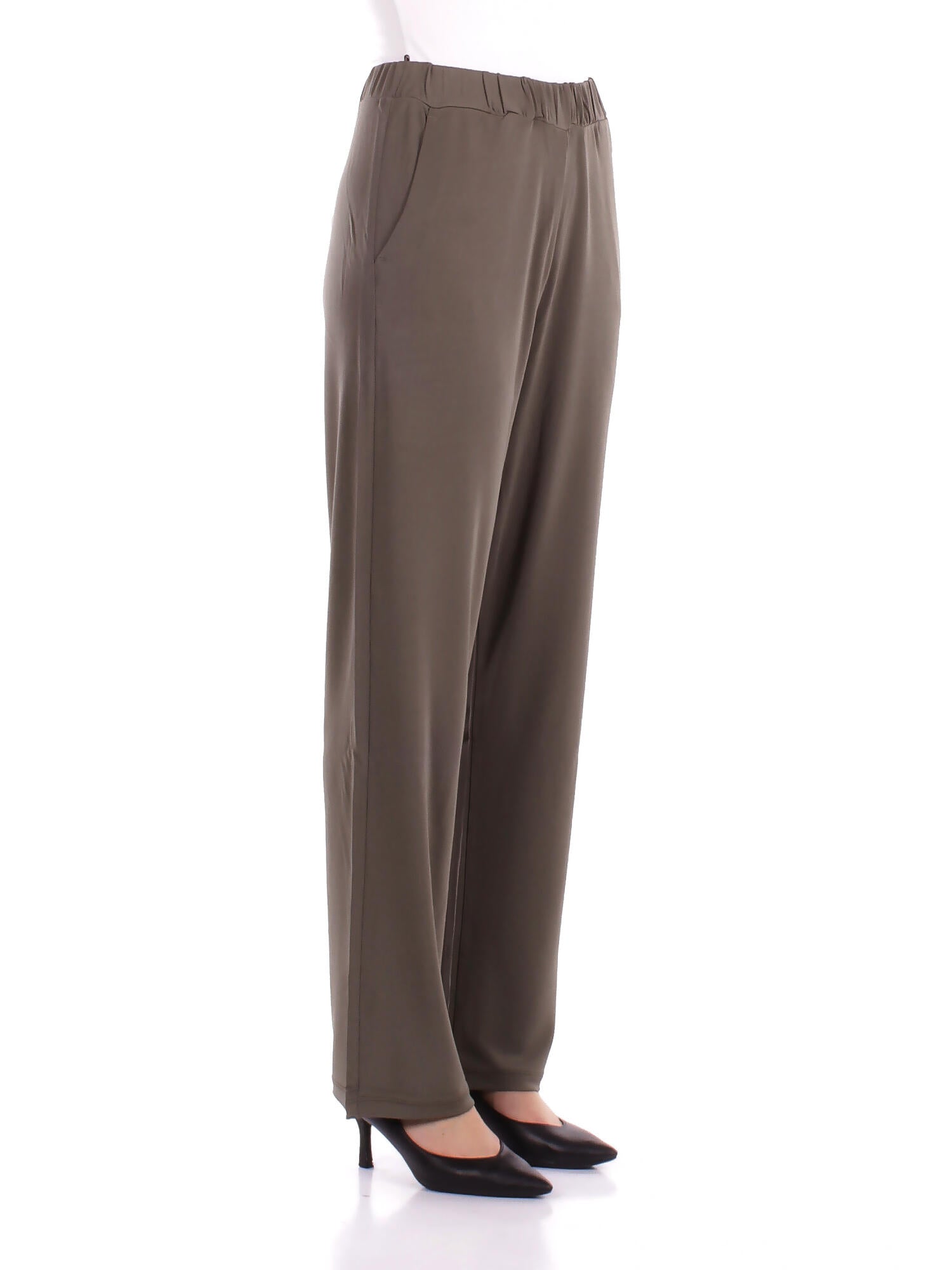 MAX MARA Donna Pantalone GINOSA 001 Pantalone in jersey Verde scuro