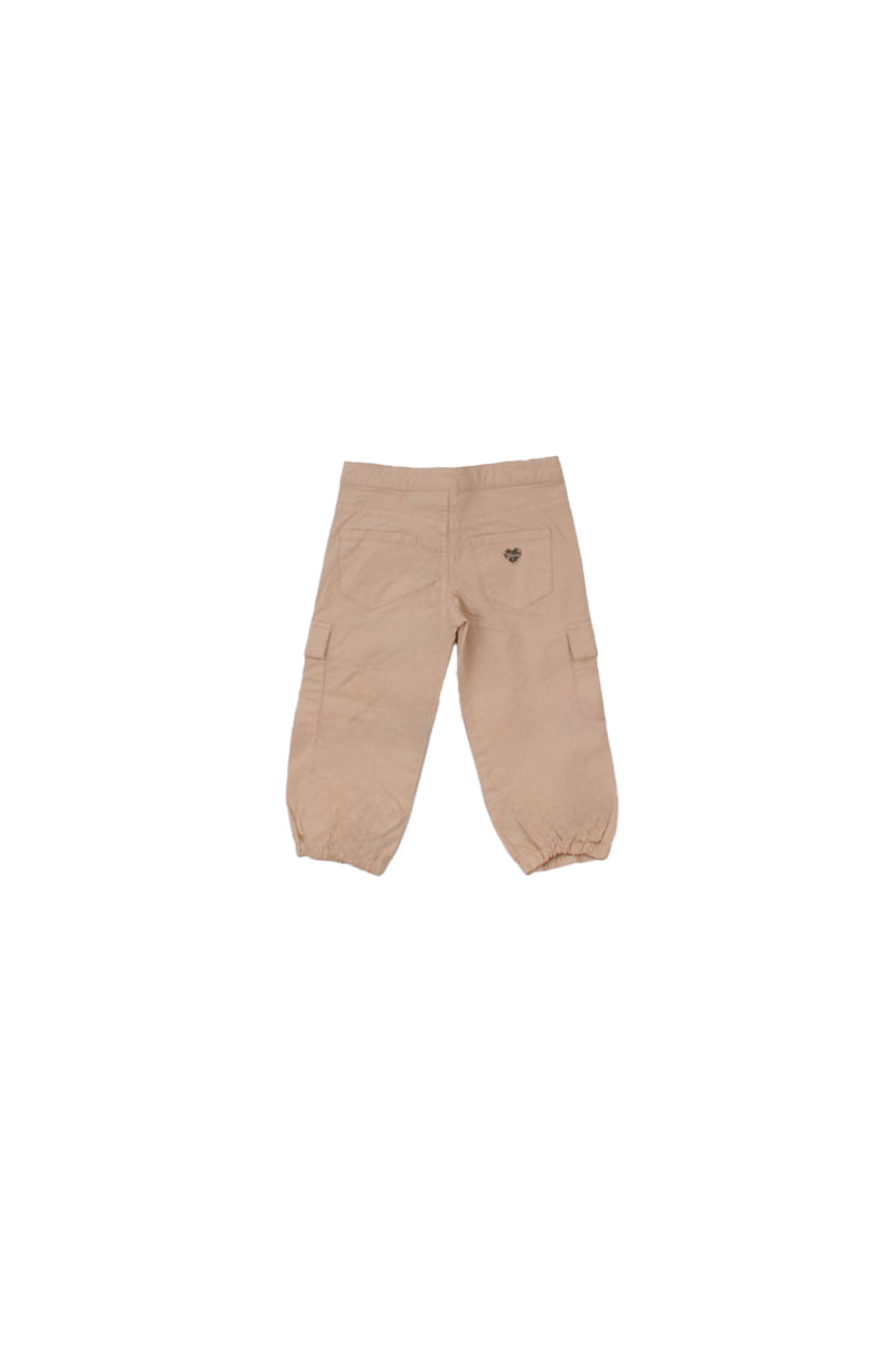 GUESS Bambina Pantalone K5RB03 WFY91 G1L7 Gmt dye gabardine cargo pants Taupe