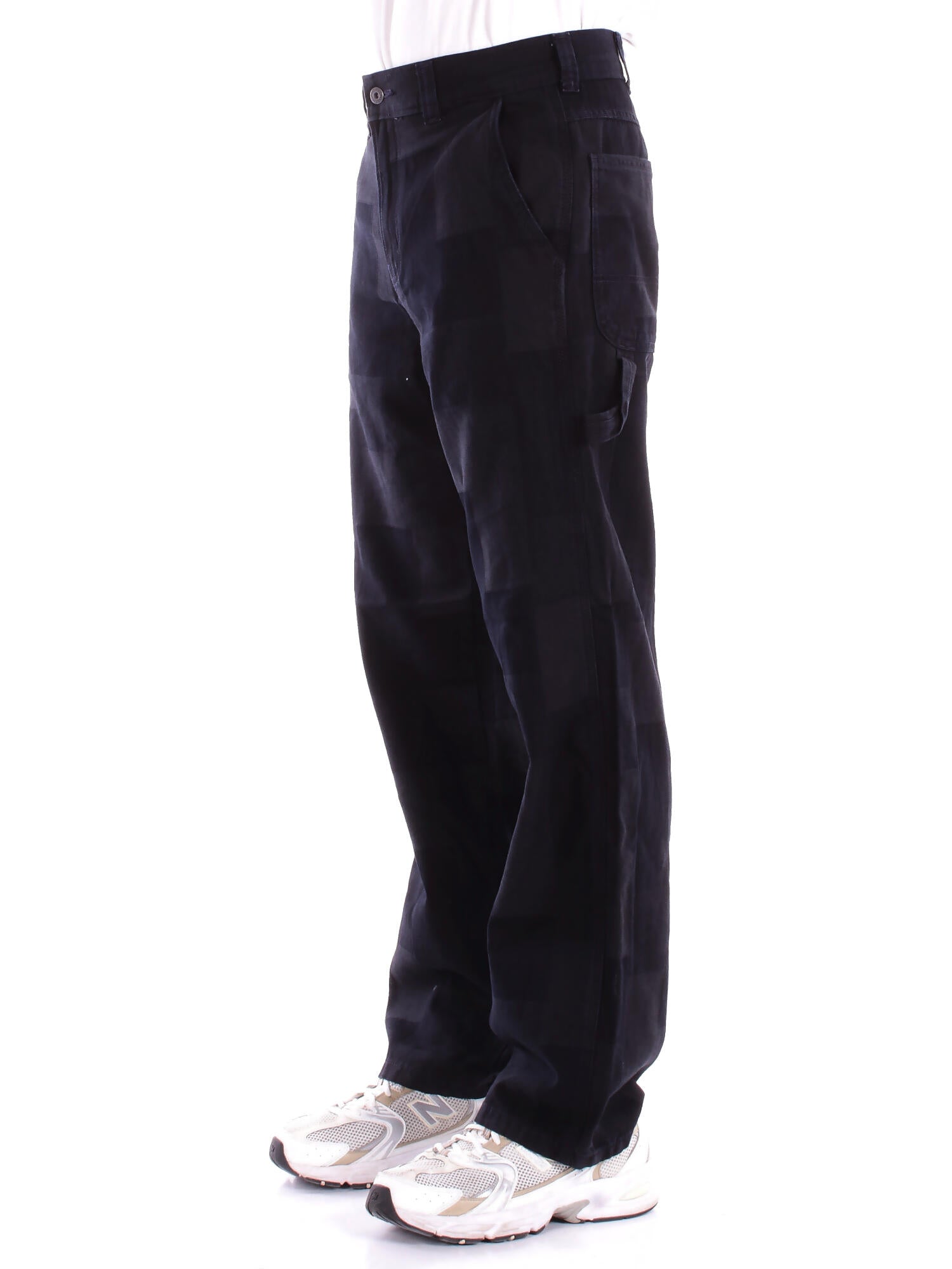 DICKIES Uomo Pantalone DK0A4Z7G RIN1 Jacquard carpenter pant Rinsed