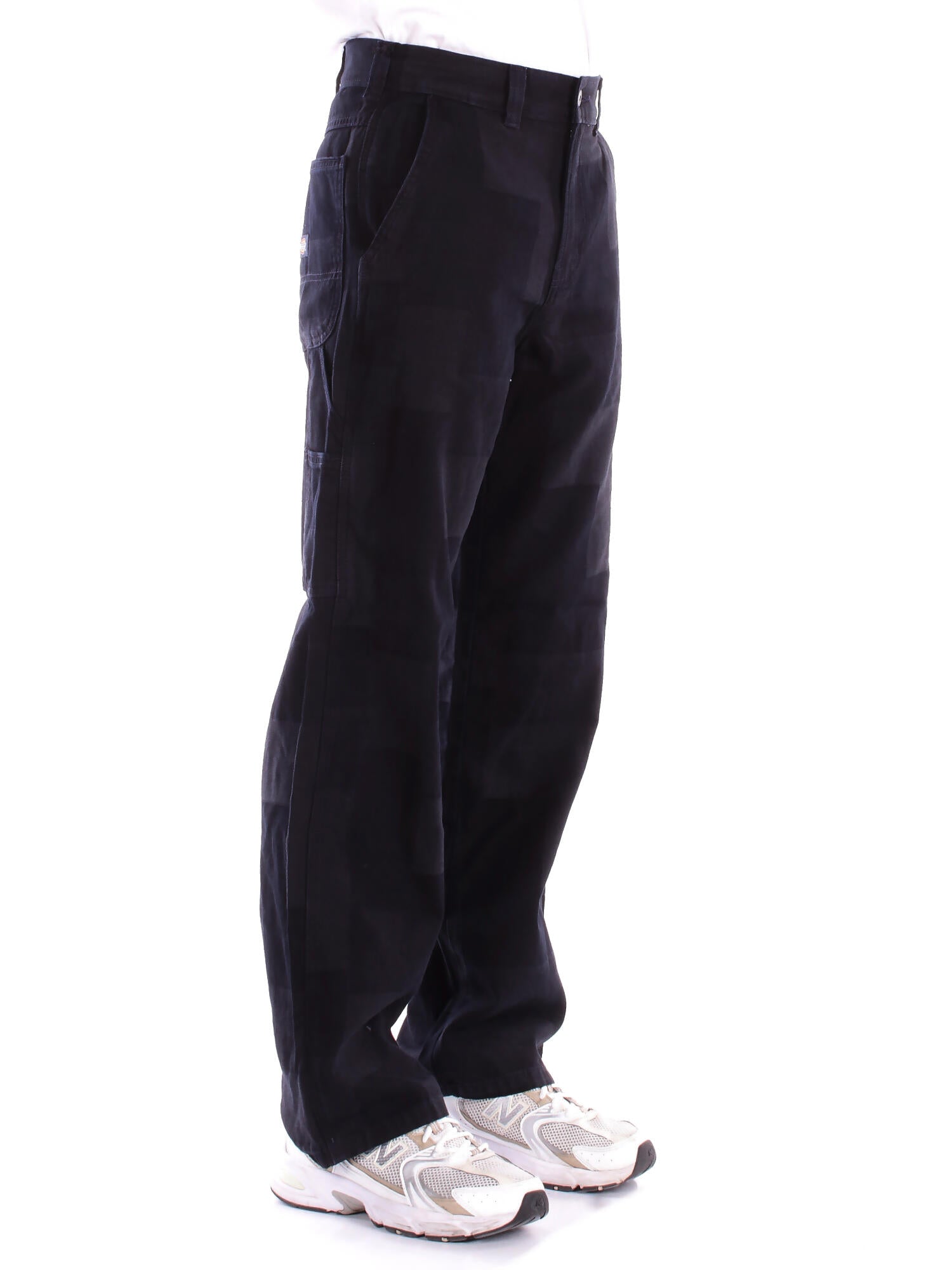 DICKIES Uomo Pantalone DK0A4Z7G RIN1 Jacquard carpenter pant Rinsed
