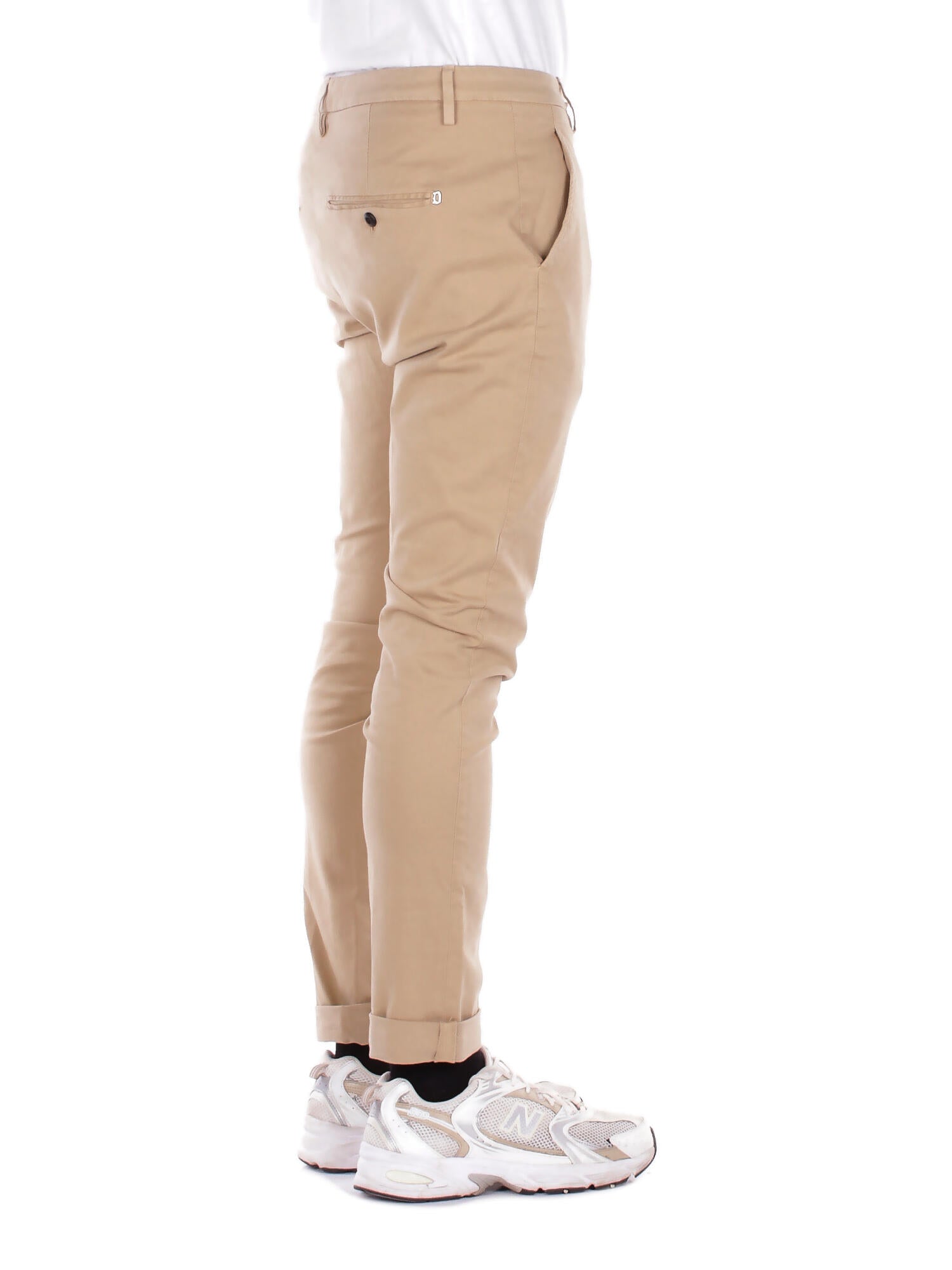 DONDUP Uomo Pantalone UP235 GSE043PTD 026 Pantalone gaubert Beige