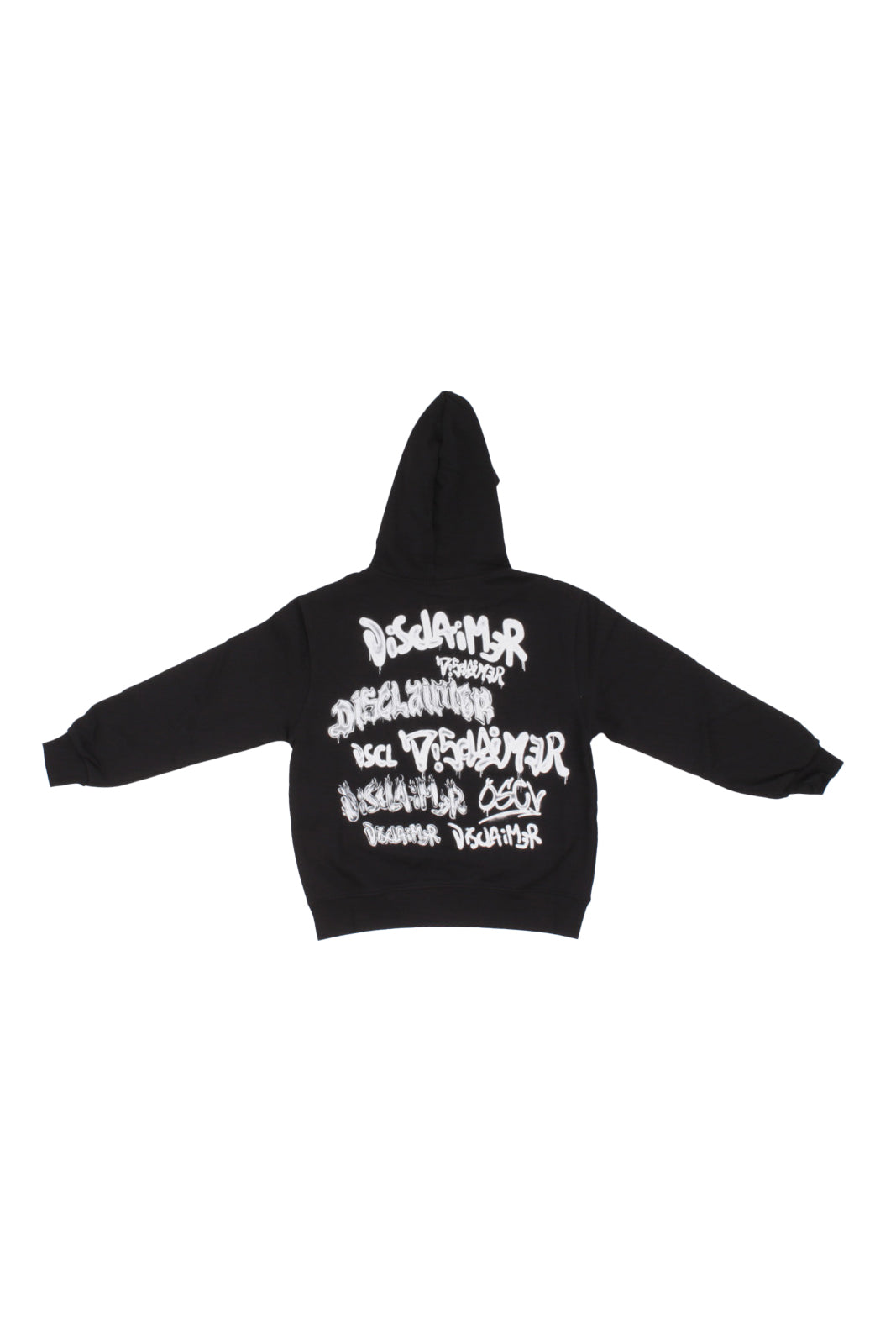 DISCLAIMER Bambino Felpa 25IDK58645 NERO Maglia bimbo over in felpa con Nero