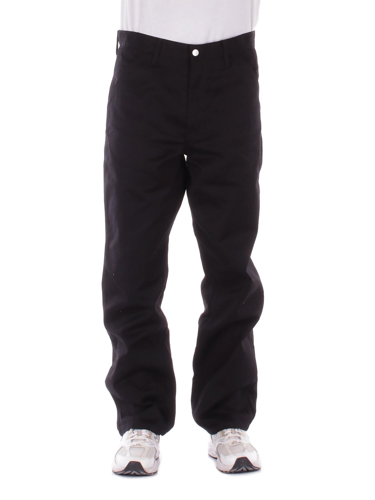 CARHARTT WIP Uomo Pantalone I034907 89 02 Simple pant denison twill Black