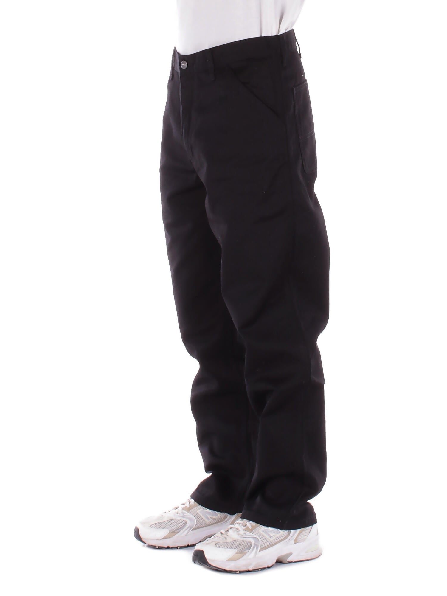 CARHARTT WIP Uomo Pantalone I034907 89 02 Simple pant denison twill Black