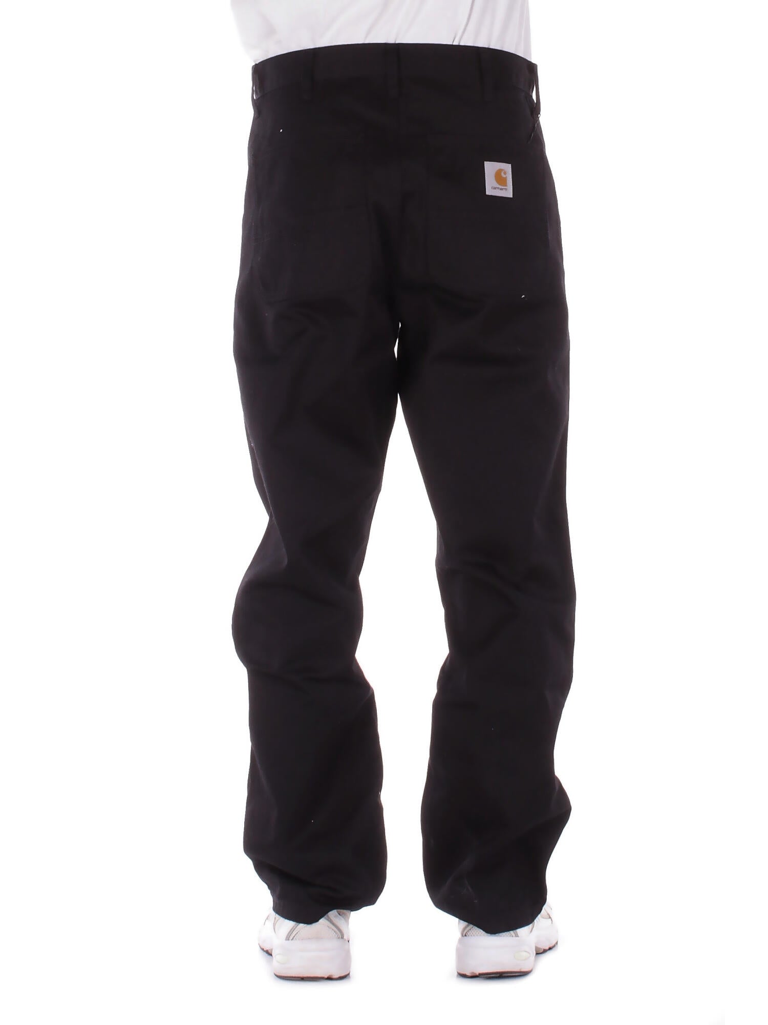CARHARTT WIP Uomo Pantalone I034907 89 02 Simple pant denison twill Black