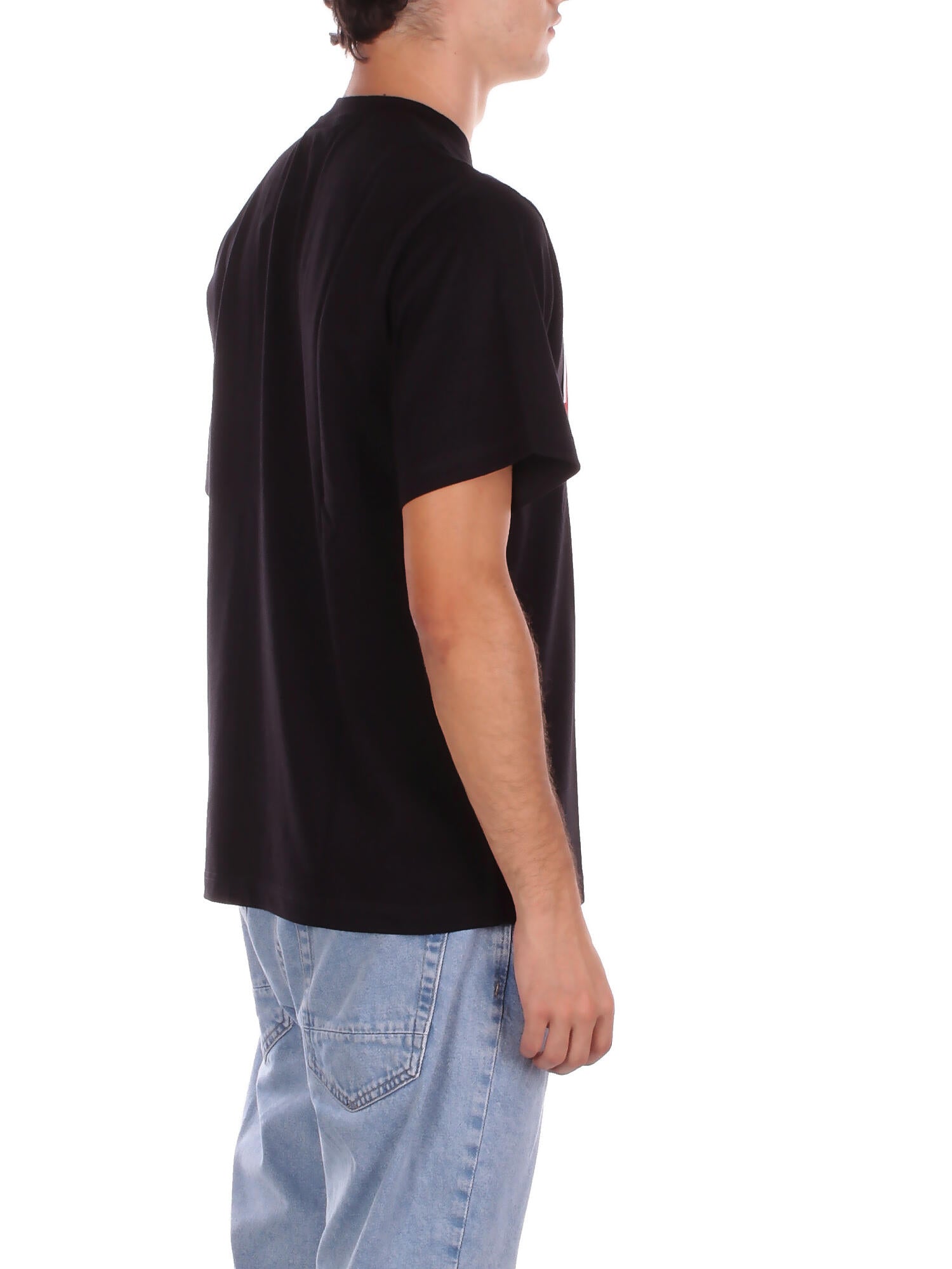 MARKET Uomo T-shirt F5MKMATH008 110 Jersey t-shirt man Black