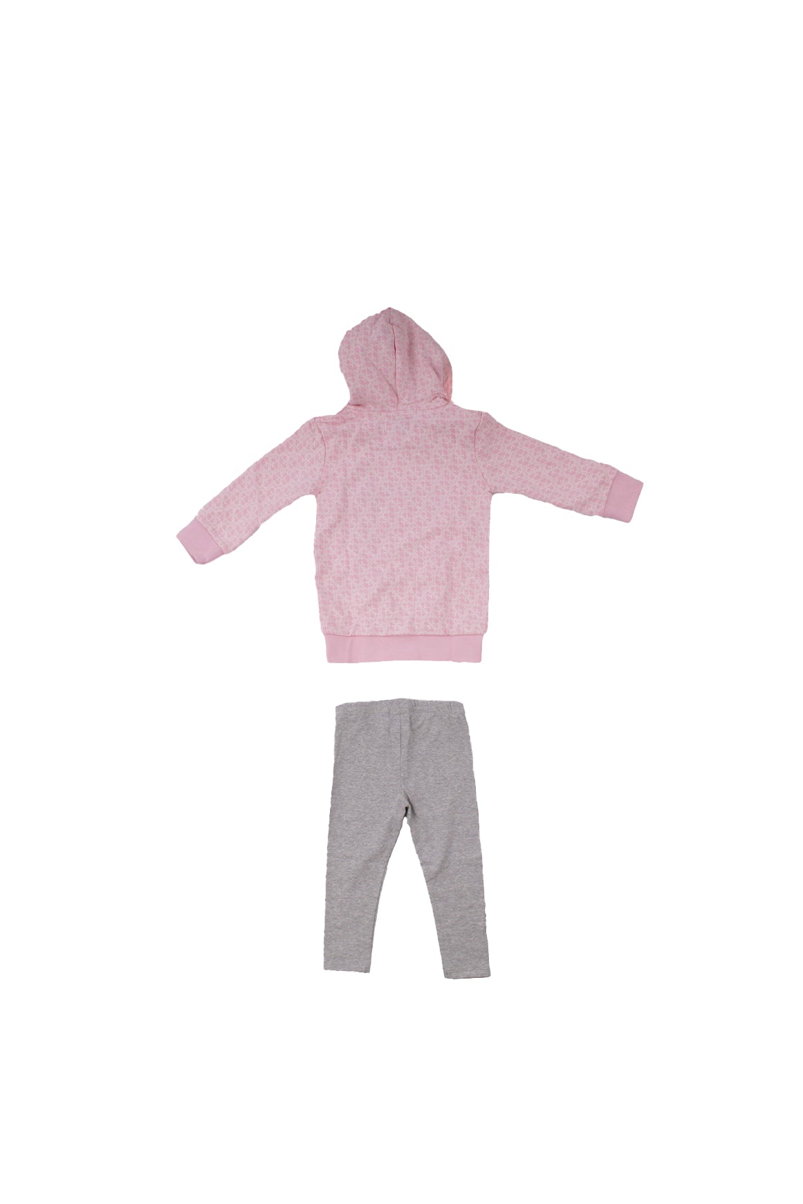GUESS Bambina Completo K5RG01 KA6R4 P4GG Set ls active top leggings Pink