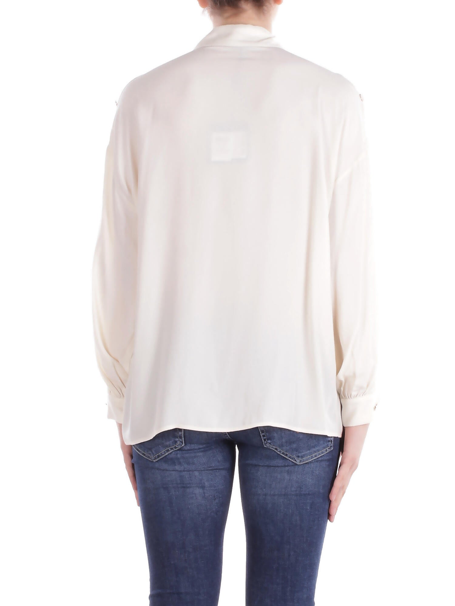 LIU JO Donna Camicia CA5397T1963 X0657 Camicia ts m\l Panna