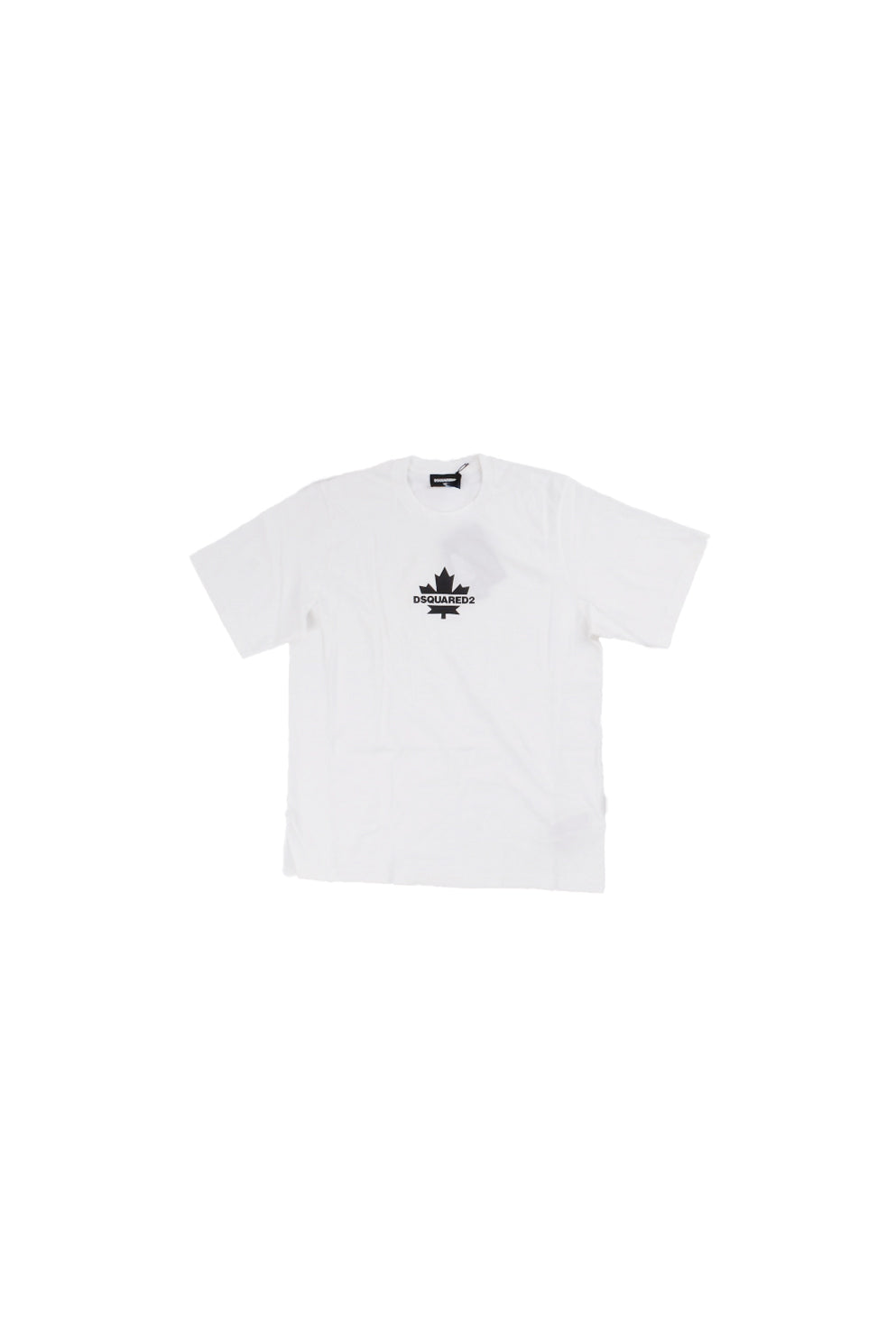 DSQUARED2 Unisex Junior T-shirt DQ2743 D0AC7 DQ100 D2t1136u slouch fit Bianco