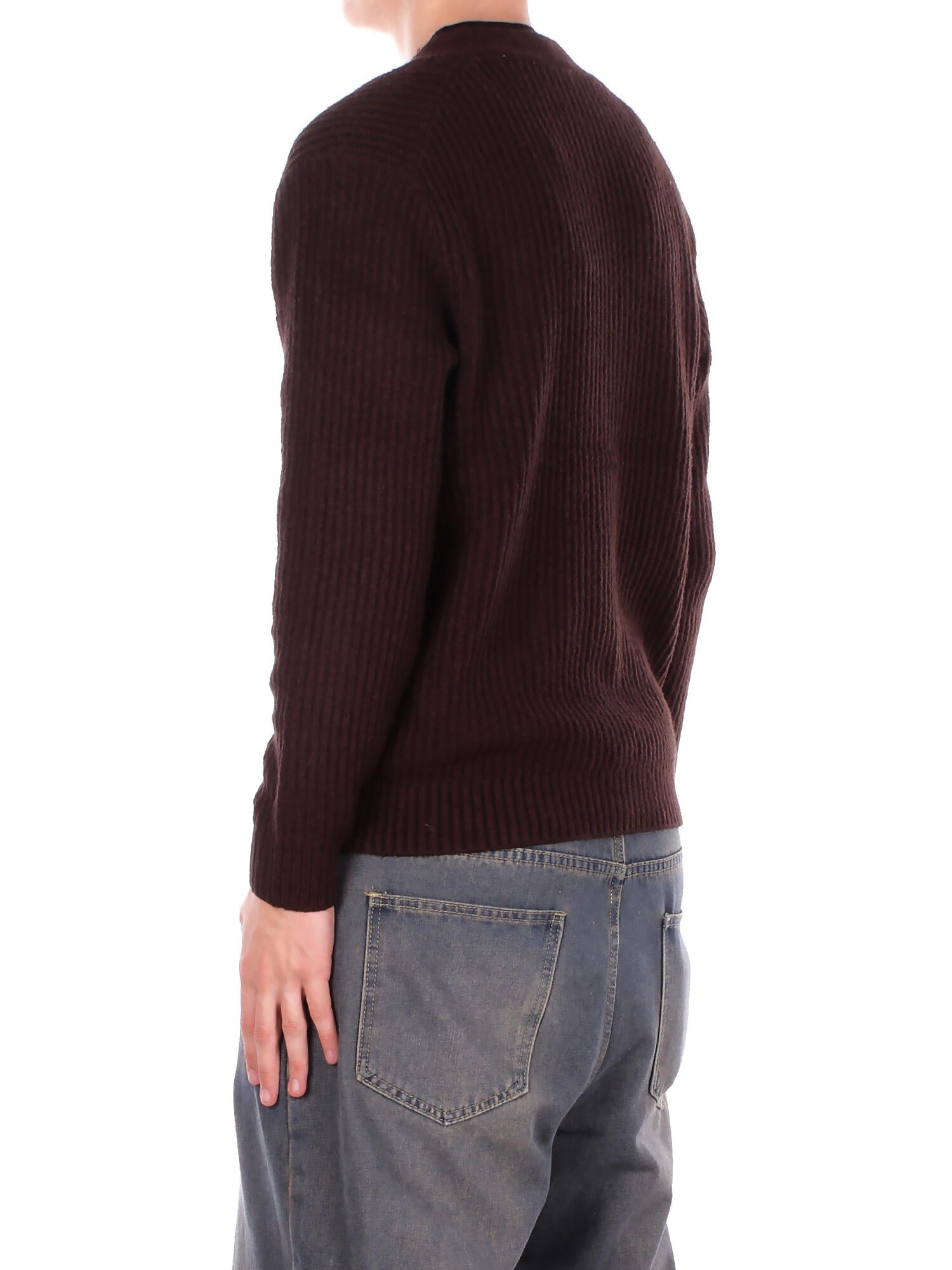 ONLY & SONS Uomo Maglia 22033787 DEMITASSE Onsframe rlx cardigan knit Marrone