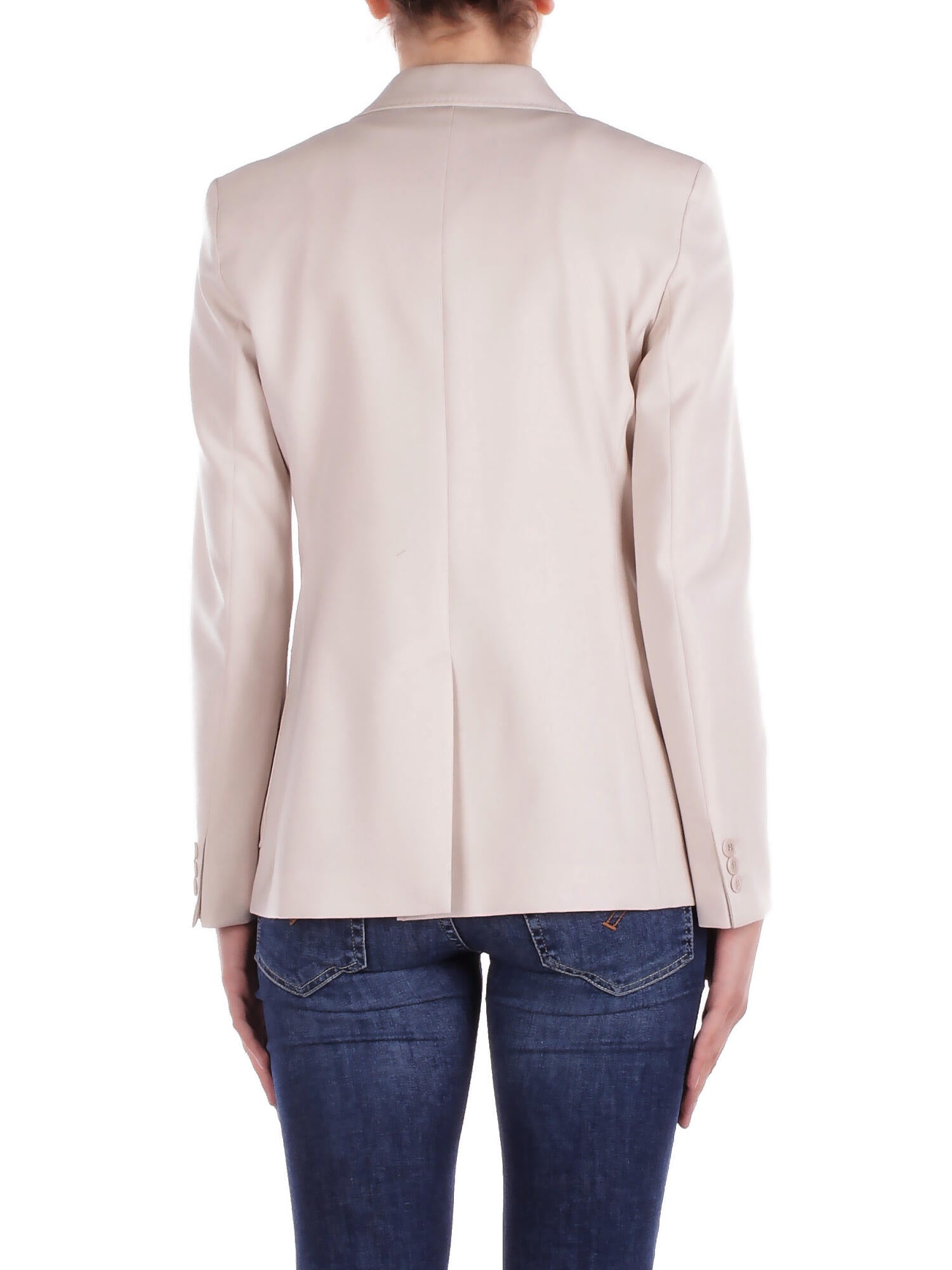 MAX MARA Donna Giacca NERVOSO 011 Giacca tela pura lana Avena