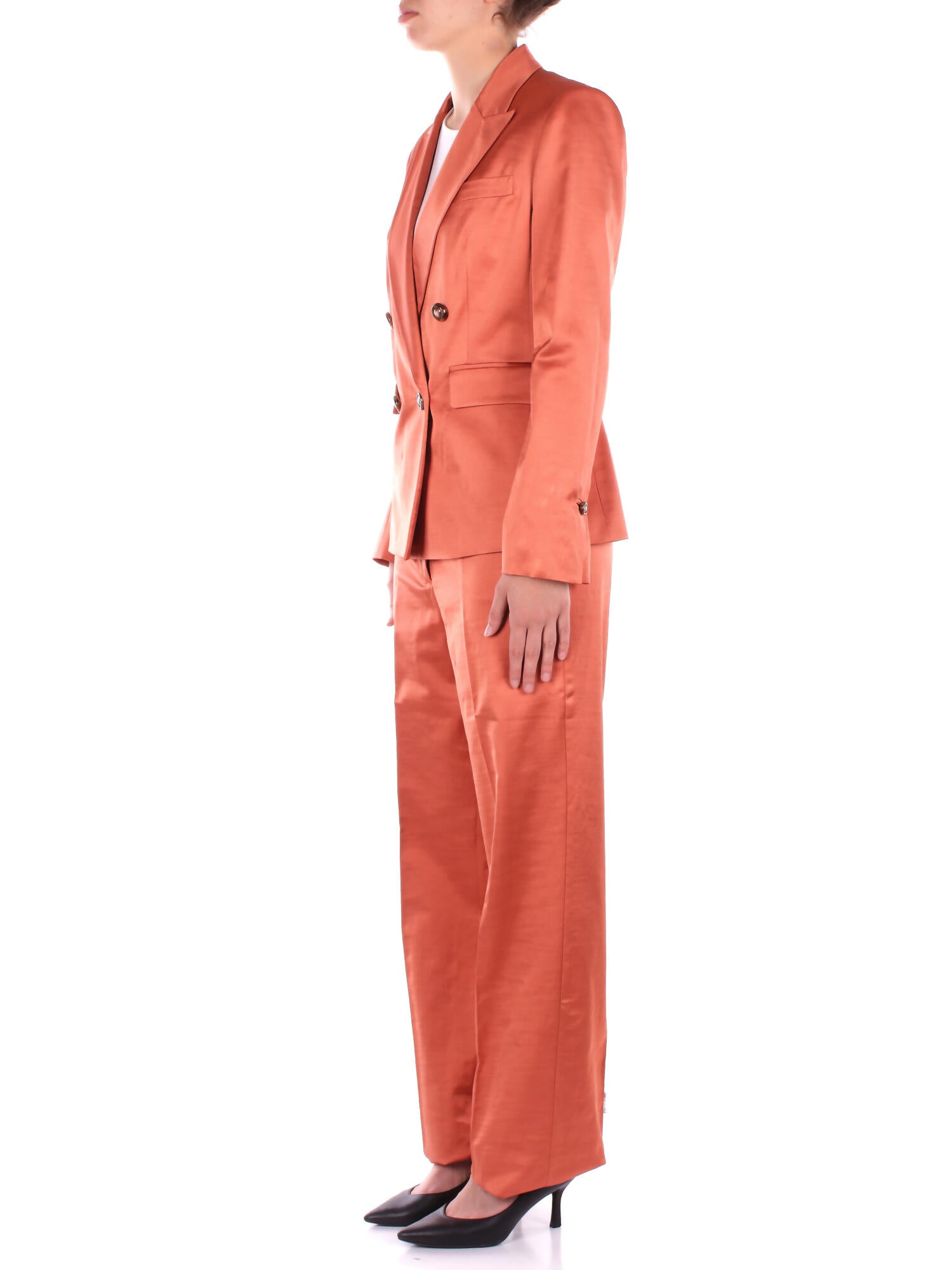 PINKO Donna Pantalone 104945A2DF L55 Panuro pantalone raso Rame