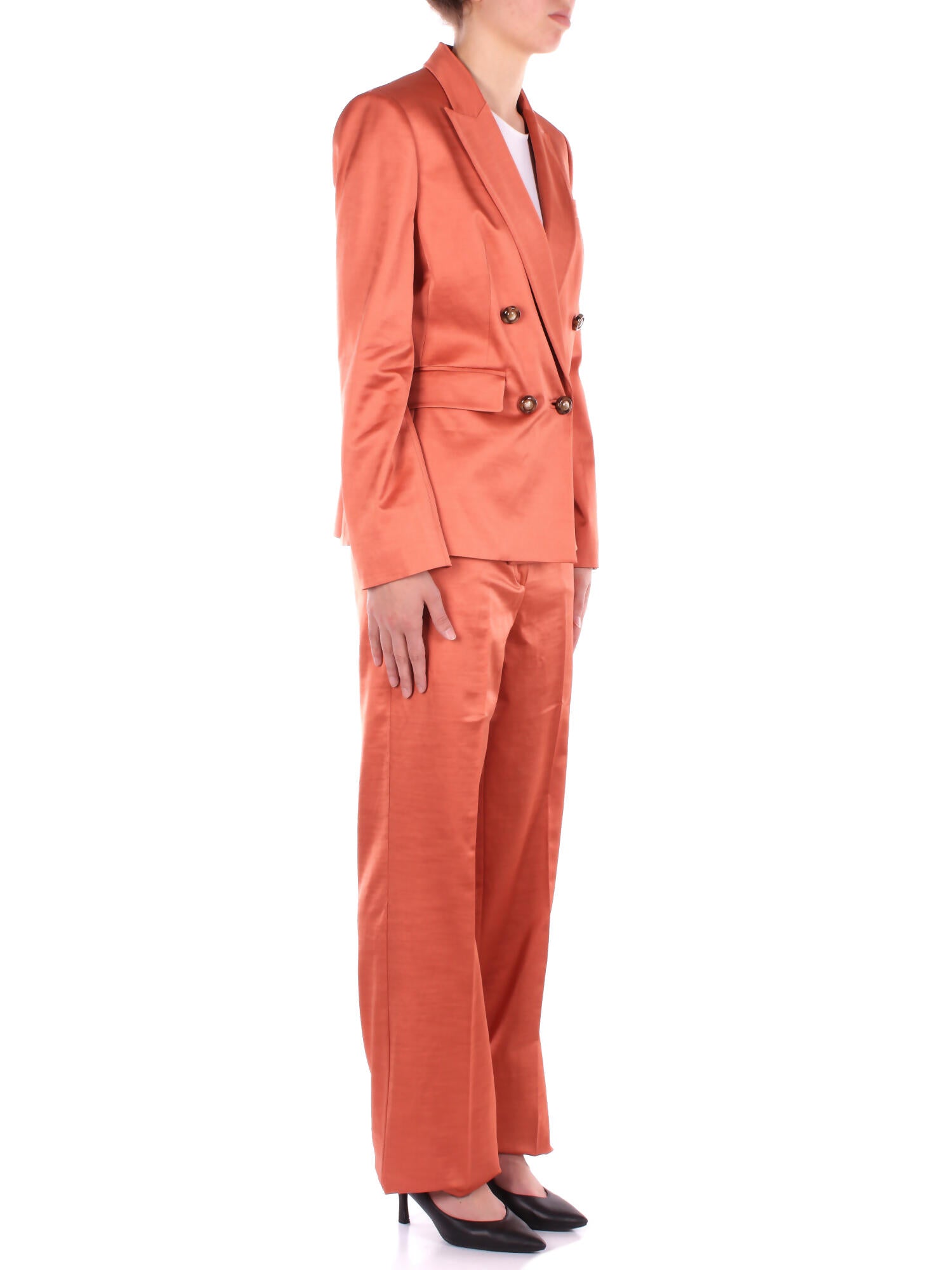 PINKO Donna Pantalone 104945A2DF L55 Panuro pantalone raso Rame