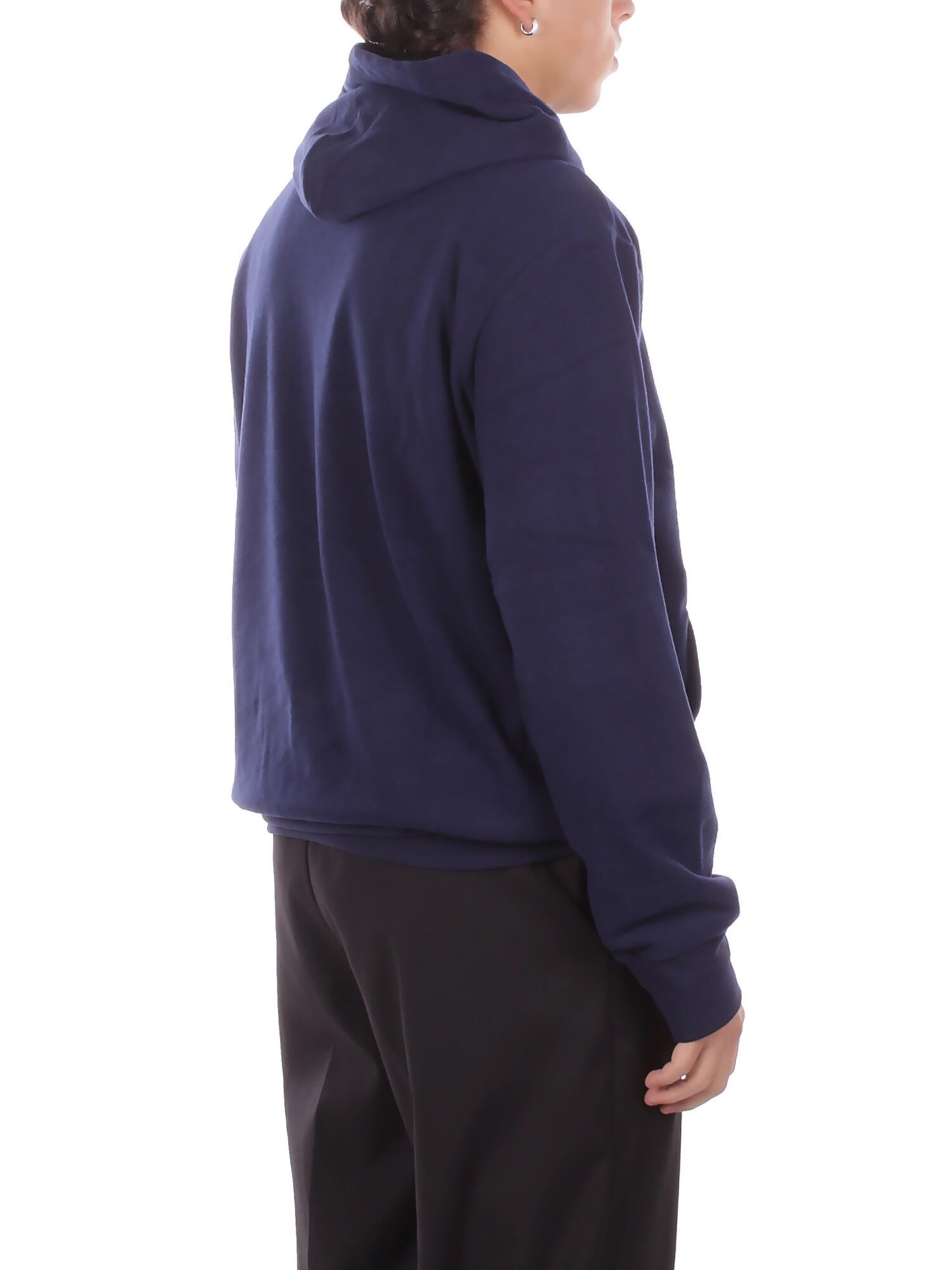 RALPH LAUREN Uomo Felpa 714P01948 004 Hoodie sleep top Navy