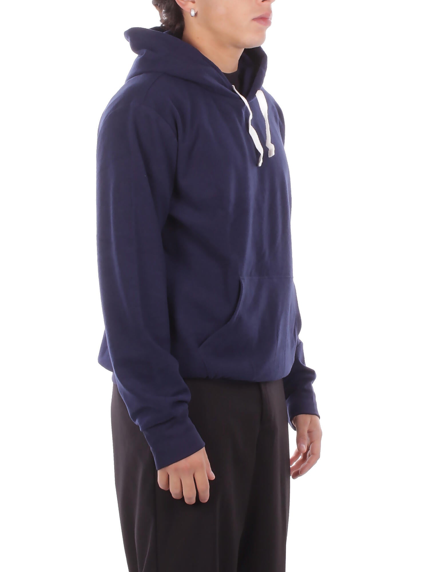 RALPH LAUREN Uomo Felpa 714P01948 004 Hoodie sleep top Navy