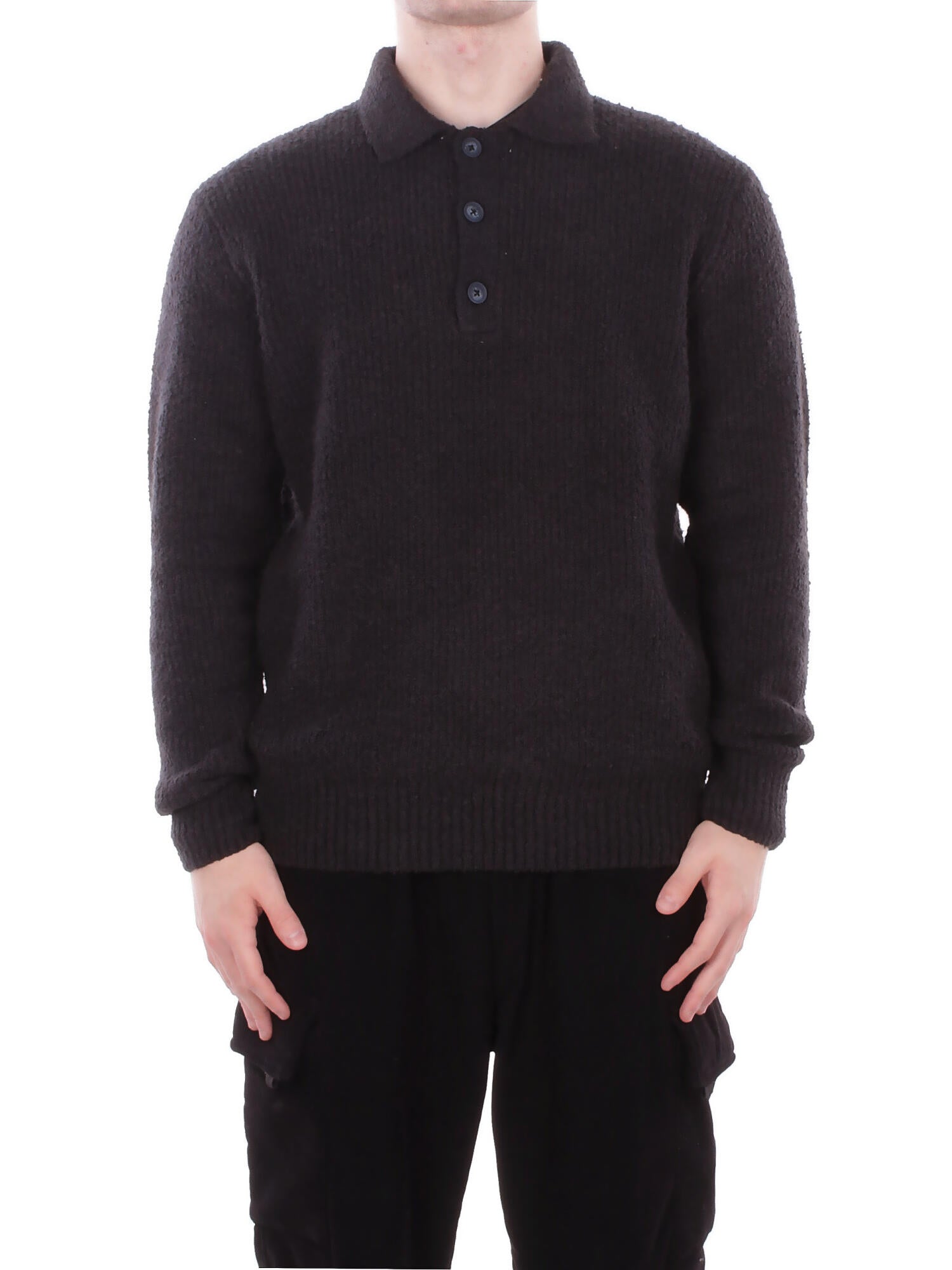 ONLY & SONS Uomo Polo 22033324 BLACK Onsdale life rlx ls polo knit Black