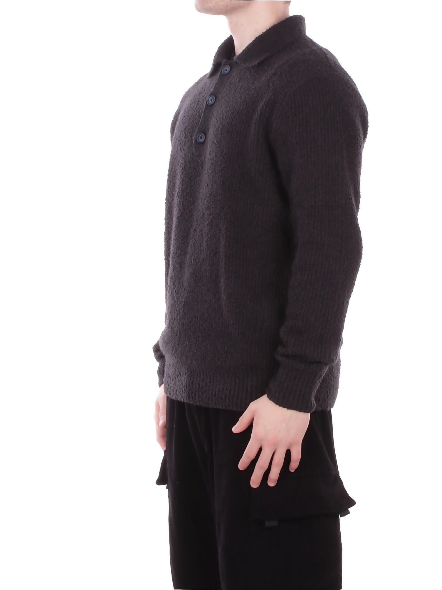 ONLY & SONS Uomo Polo 22033324 BLACK Onsdale life rlx ls polo knit Black