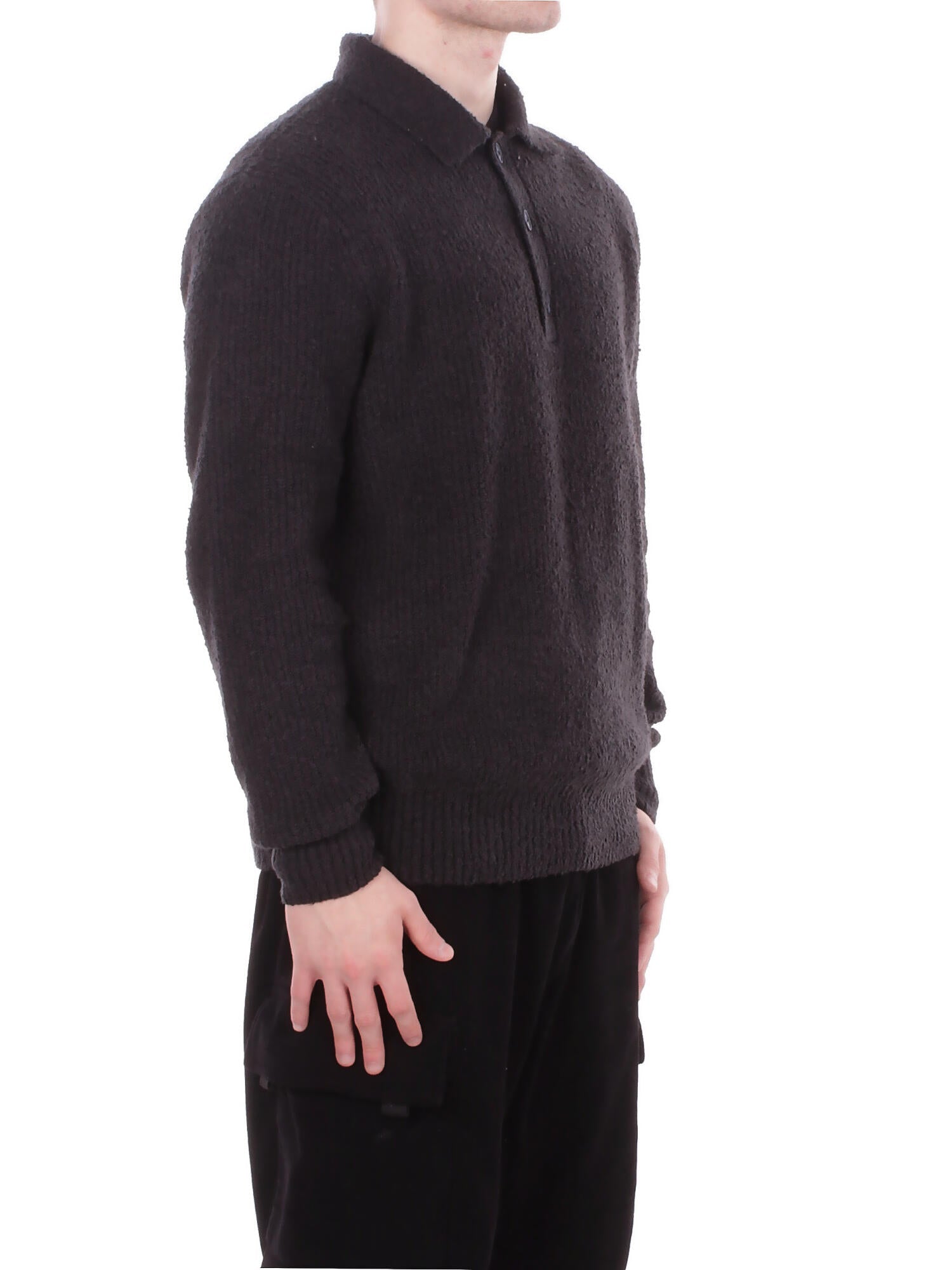 ONLY & SONS Uomo Polo 22033324 BLACK Onsdale life rlx ls polo knit Black