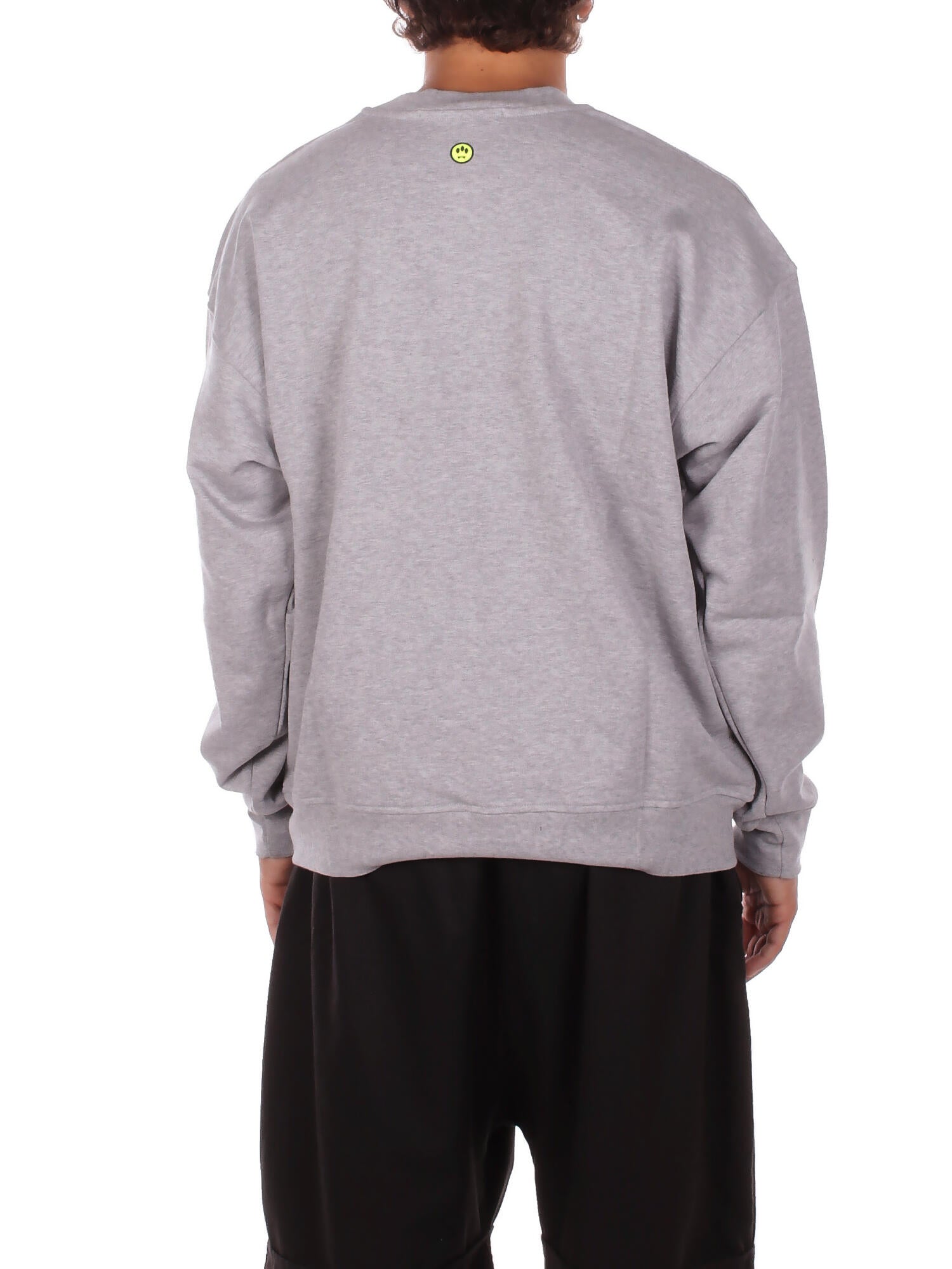 BARROW Unisex Felpa F5BWUASW069 107 Sweatshirt unisex Grigio melange
