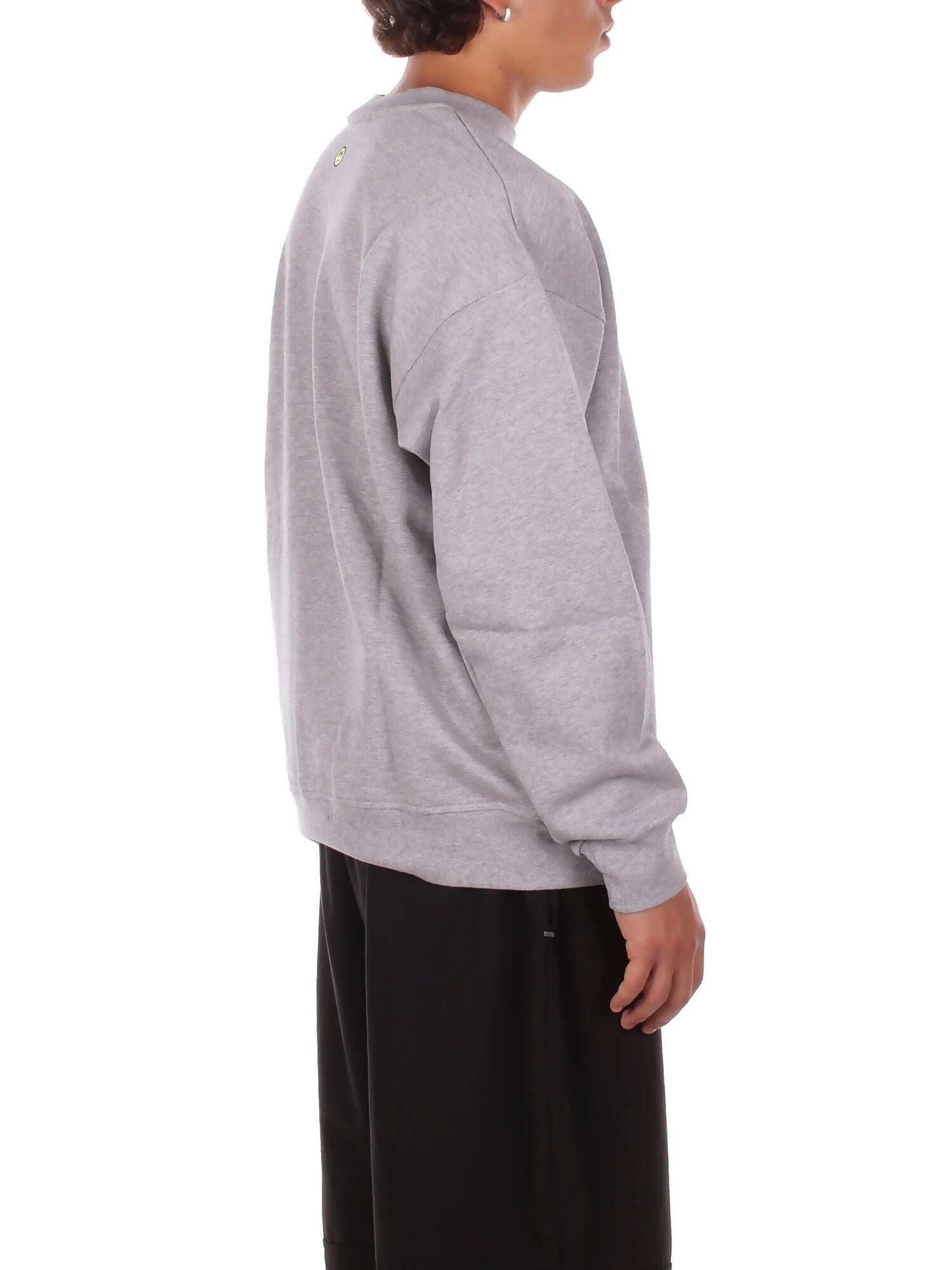 BARROW Unisex Felpa F5BWUASW069 107 Sweatshirt unisex Grigio melange