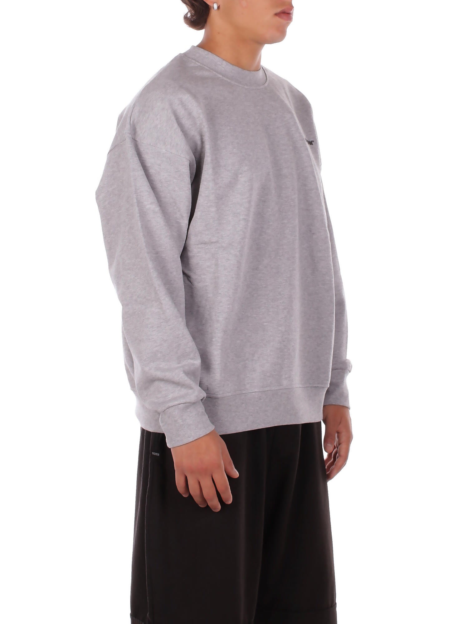 BARROW Unisex Felpa F5BWUASW069 107 Sweatshirt unisex Grigio melange
