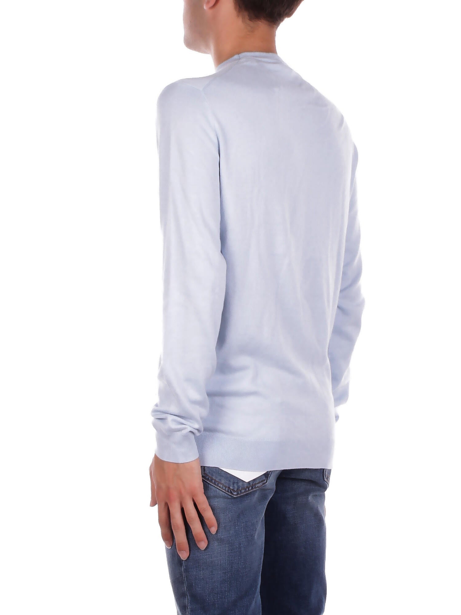 ONLY & SONS Uomo Maglia 22020088 SKYWAY Onswyler life reg 14 ls crew Celeste
