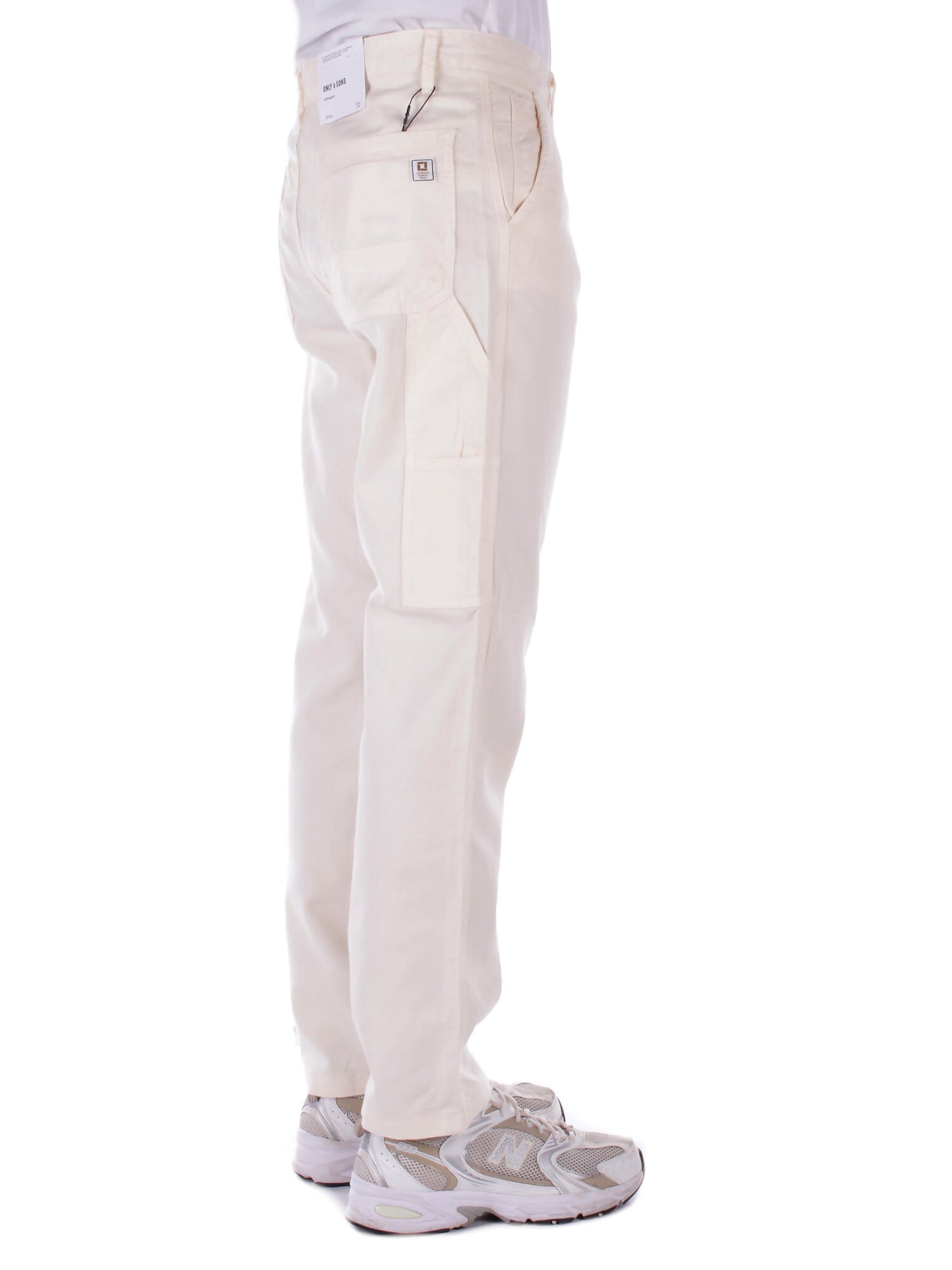 ONLY & SONS Uomo Pantalone 22029796 BEIGE Onsedge carpenter straight Beige