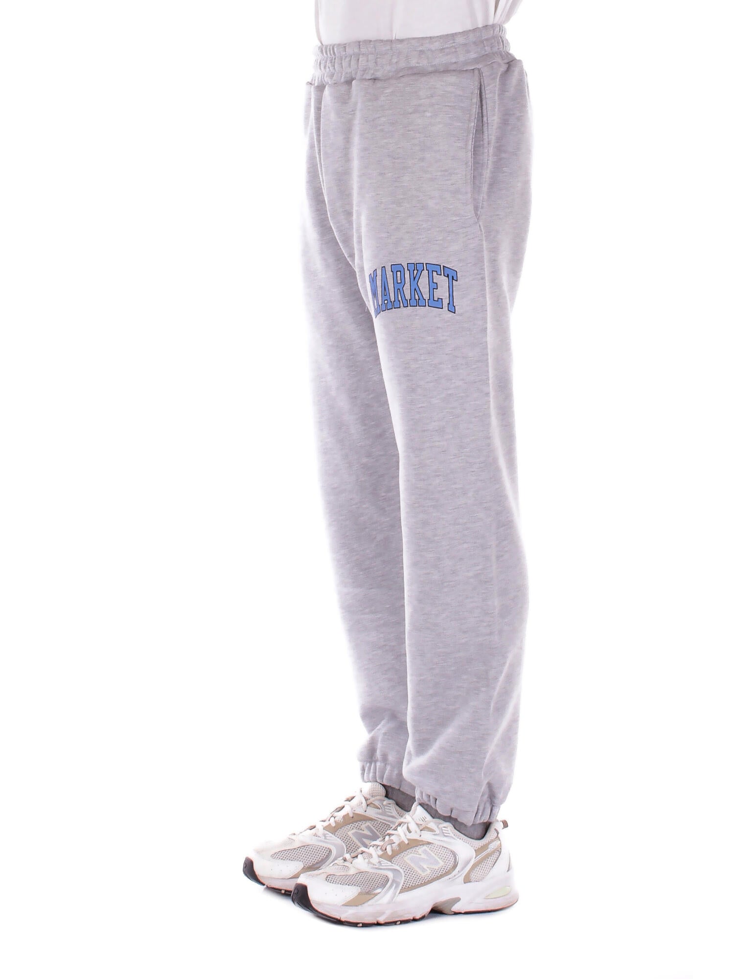 MARKET Uomo Pantalone F5MKMAFP009 955 Sweatpant man Cenere