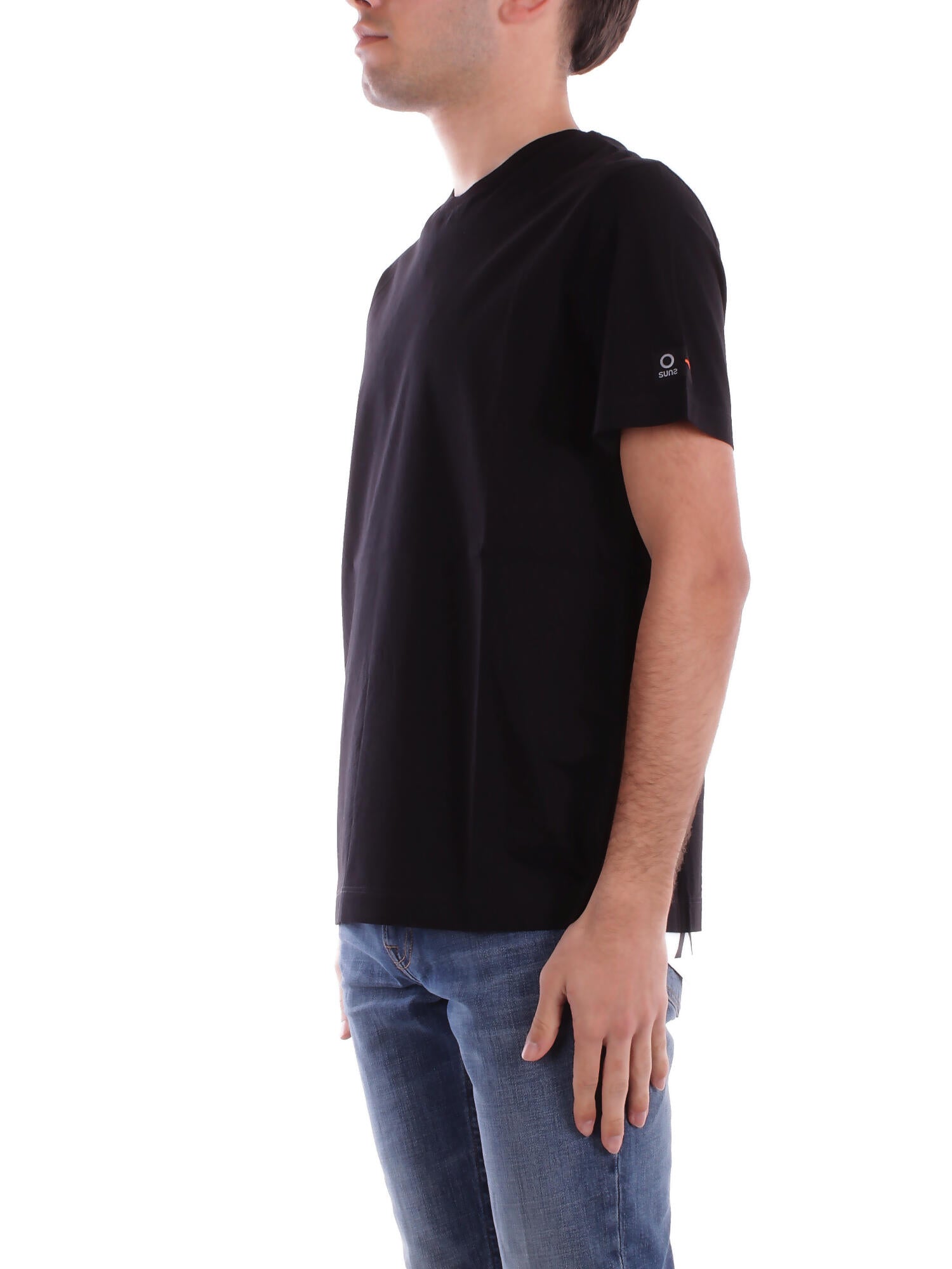 SUNS Uomo T-shirt TSS51039U BLACK T-shirt paul lux Black