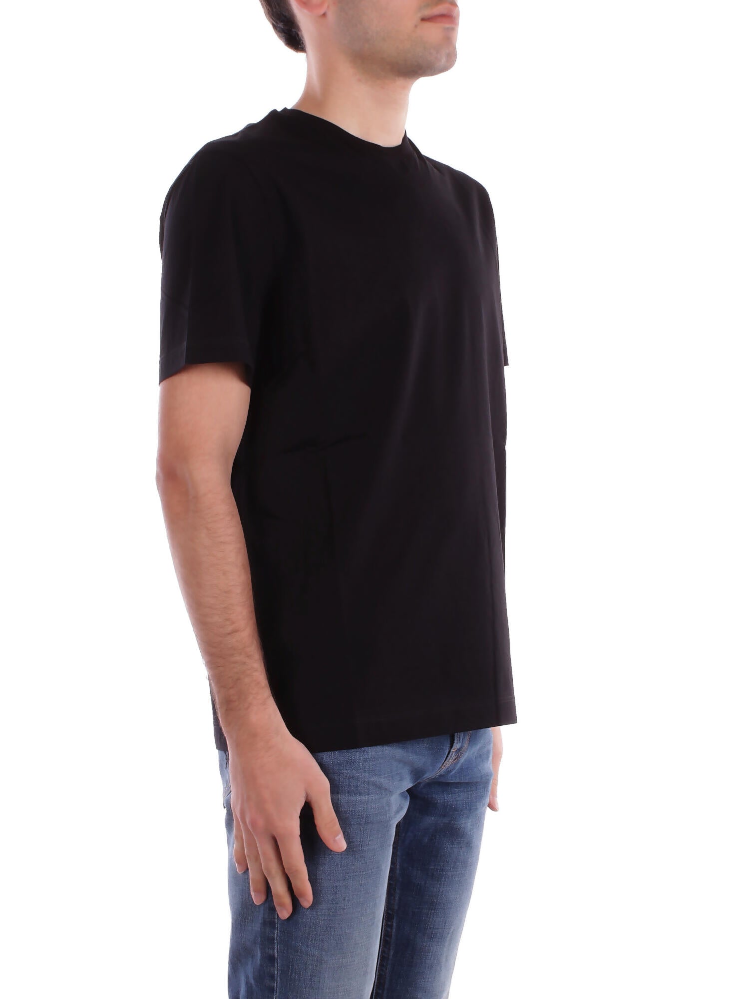 SUNS Uomo T-shirt TSS51039U BLACK T-shirt paul lux Black
