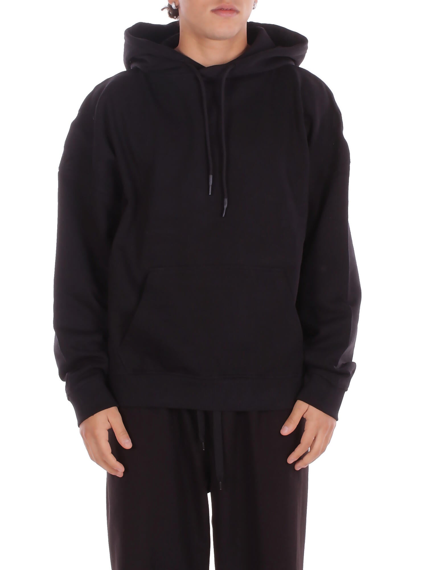 JOHN RICHMOND Uomo Felpa UMA25117FE BLACK Sweatshirt littos Black