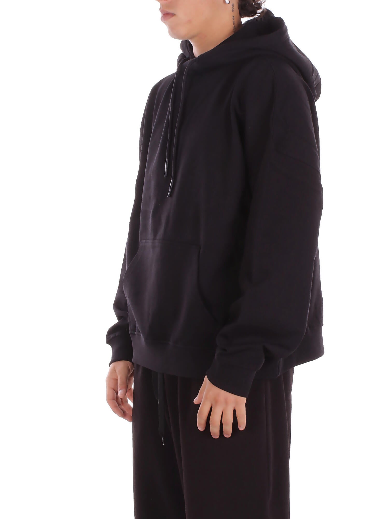 JOHN RICHMOND Uomo Felpa UMA25117FE BLACK Sweatshirt littos Black