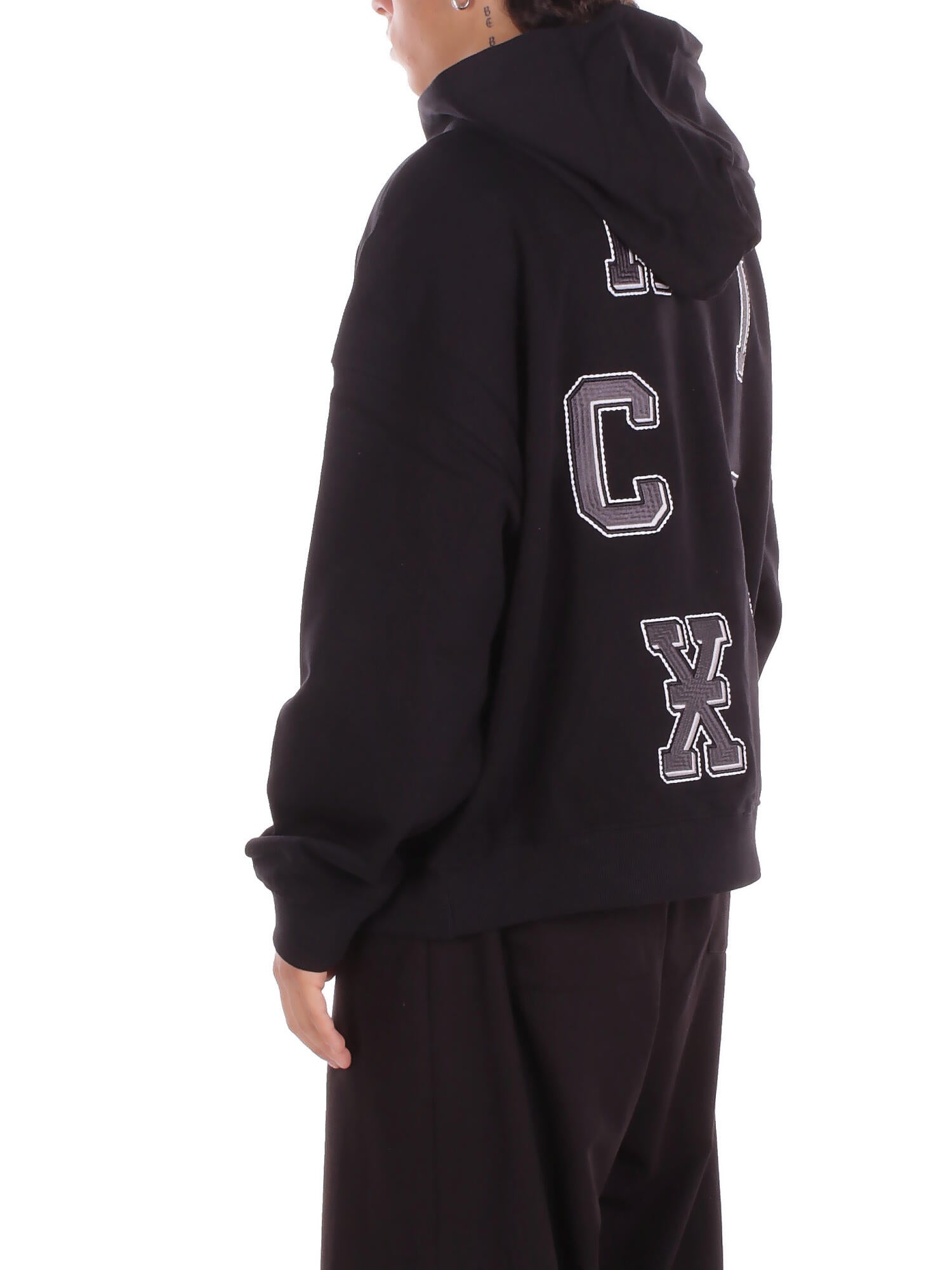 JOHN RICHMOND Uomo Felpa UMA25117FE BLACK Sweatshirt littos Black