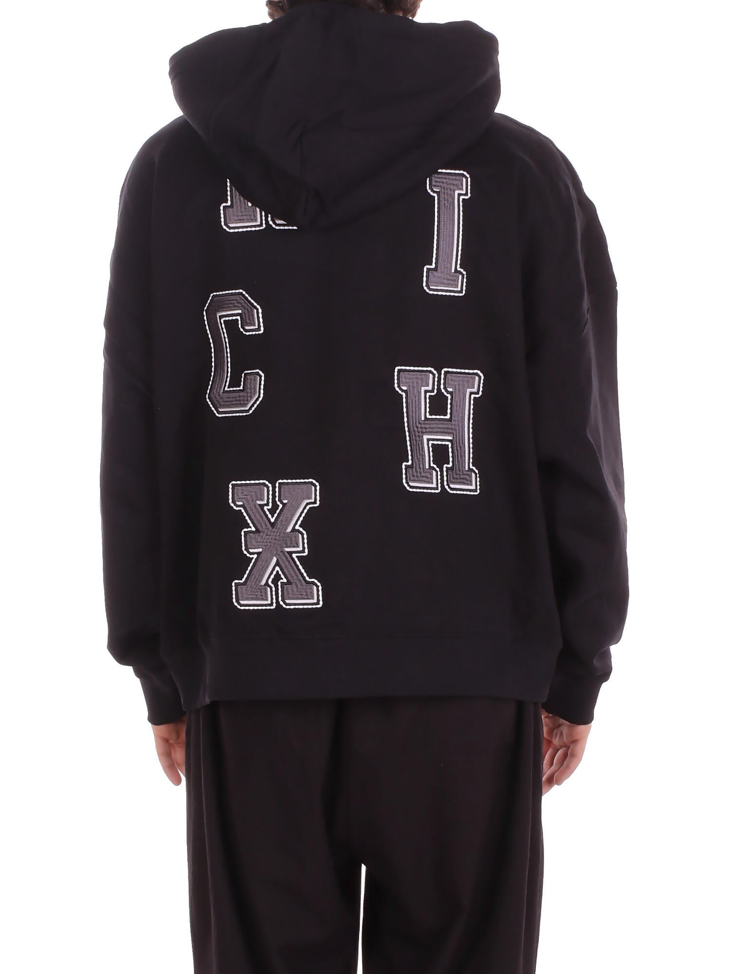 JOHN RICHMOND Uomo Felpa UMA25117FE BLACK Sweatshirt littos Black