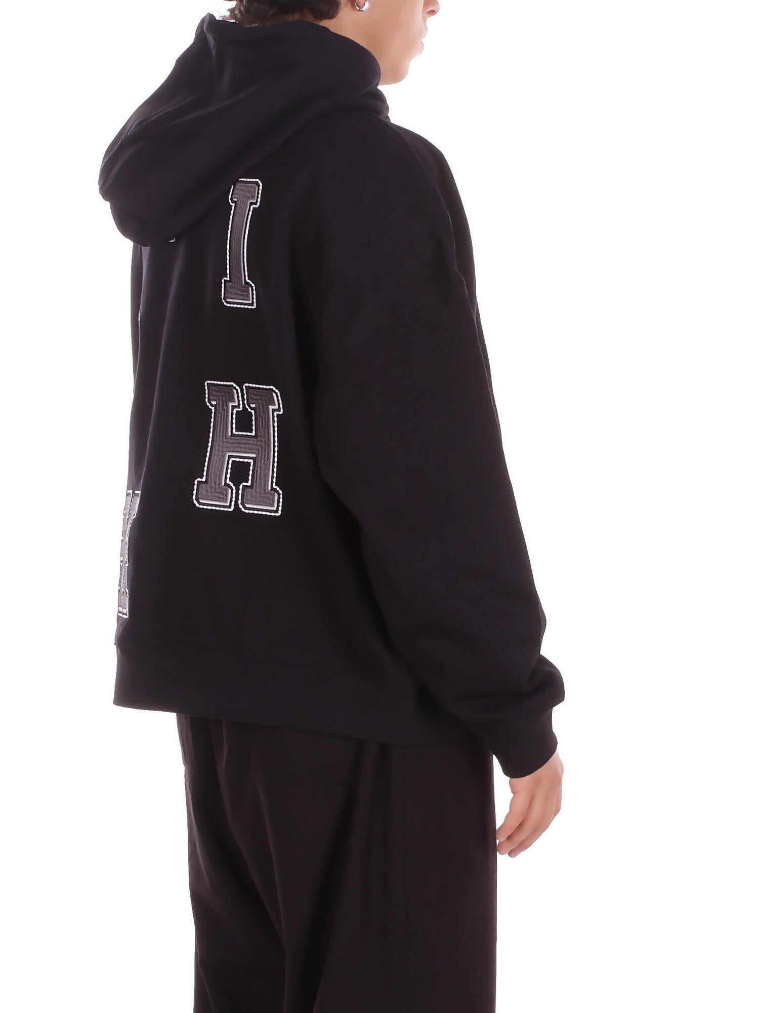 JOHN RICHMOND Uomo Felpa UMA25117FE BLACK Sweatshirt littos Black