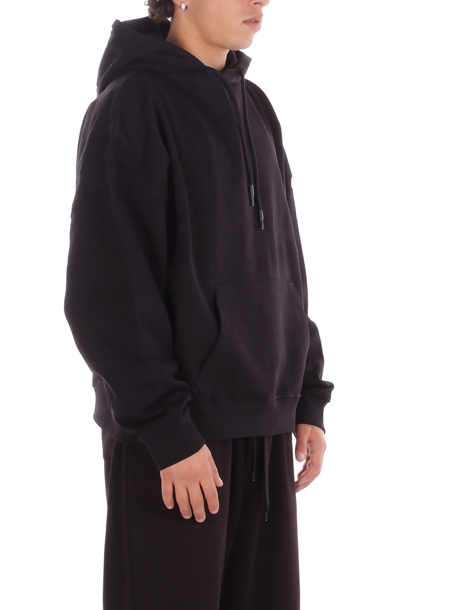 JOHN RICHMOND Uomo Felpa UMA25117FE BLACK Sweatshirt littos Black