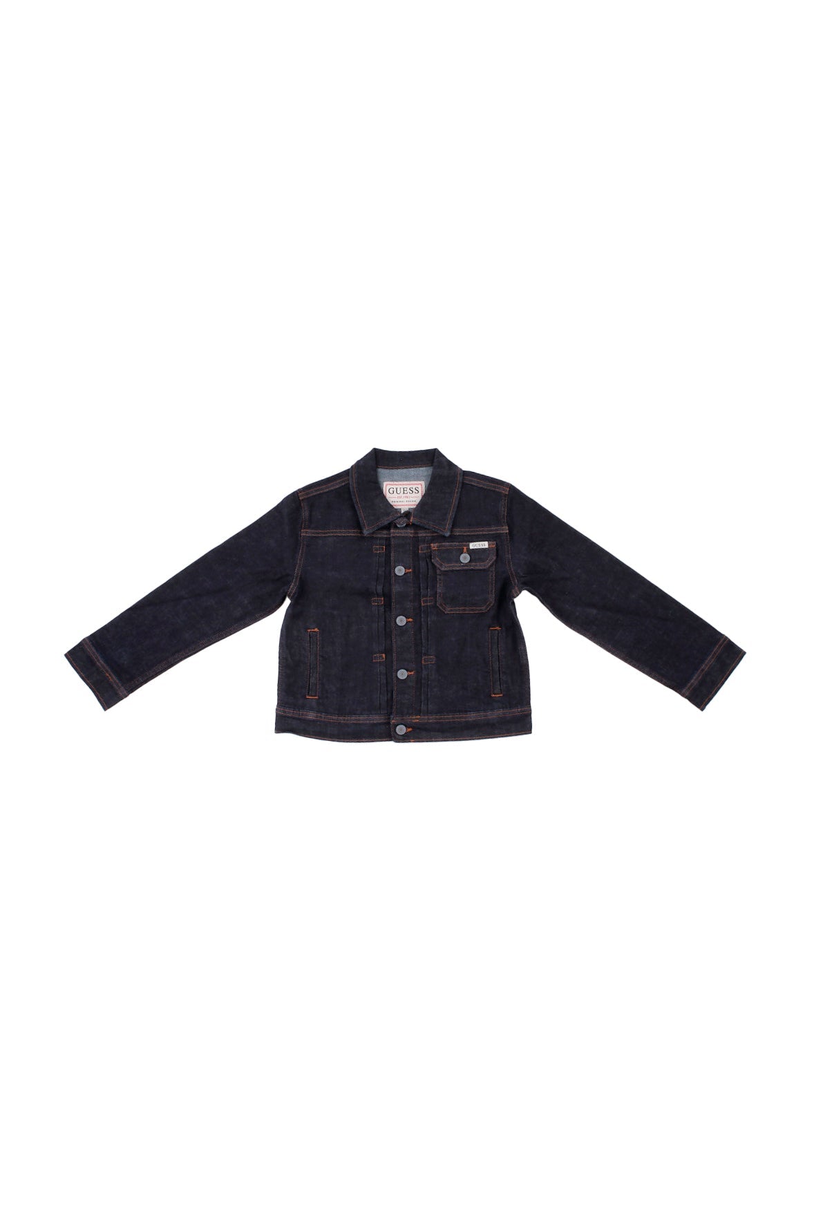 GUESS Bambino Giubbotto L5RL06 D5G90 JRRW Comfort denim jacket Denim
