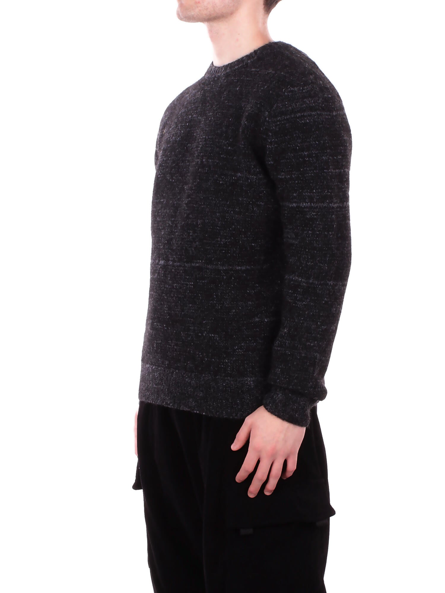 ONLY & SONS Uomo Maglia 22035028 BLACK Onsbay reg ls crew knit Black