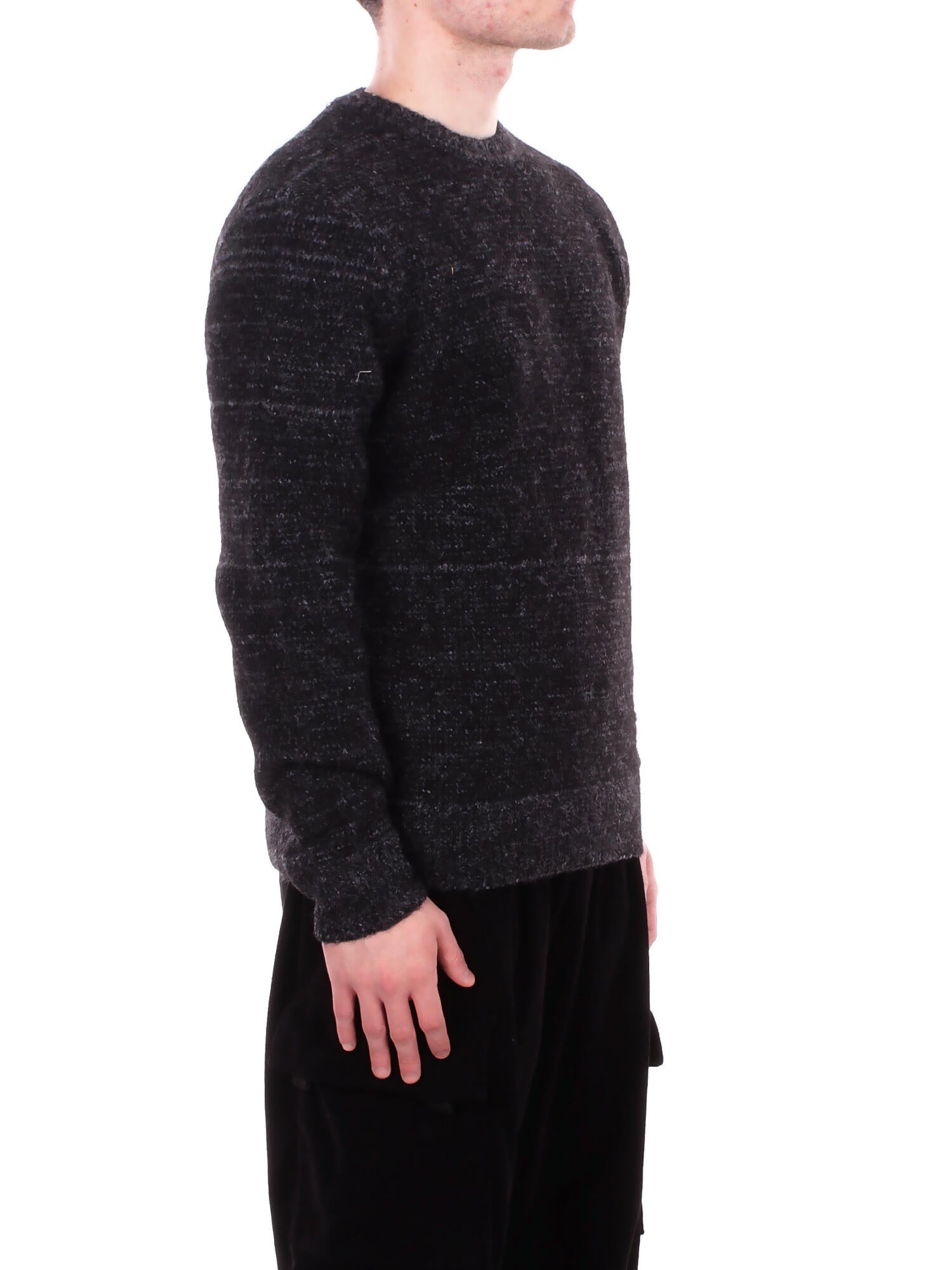 ONLY & SONS Uomo Maglia 22035028 BLACK Onsbay reg ls crew knit Black