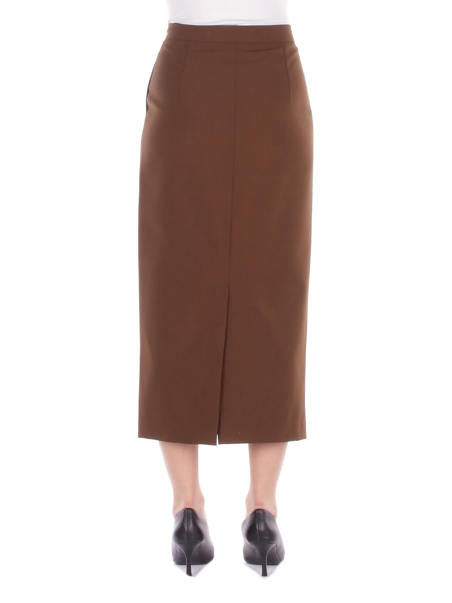 SOLOTRE Donna Gonna M1F0038 FU66S Elegante Caffe