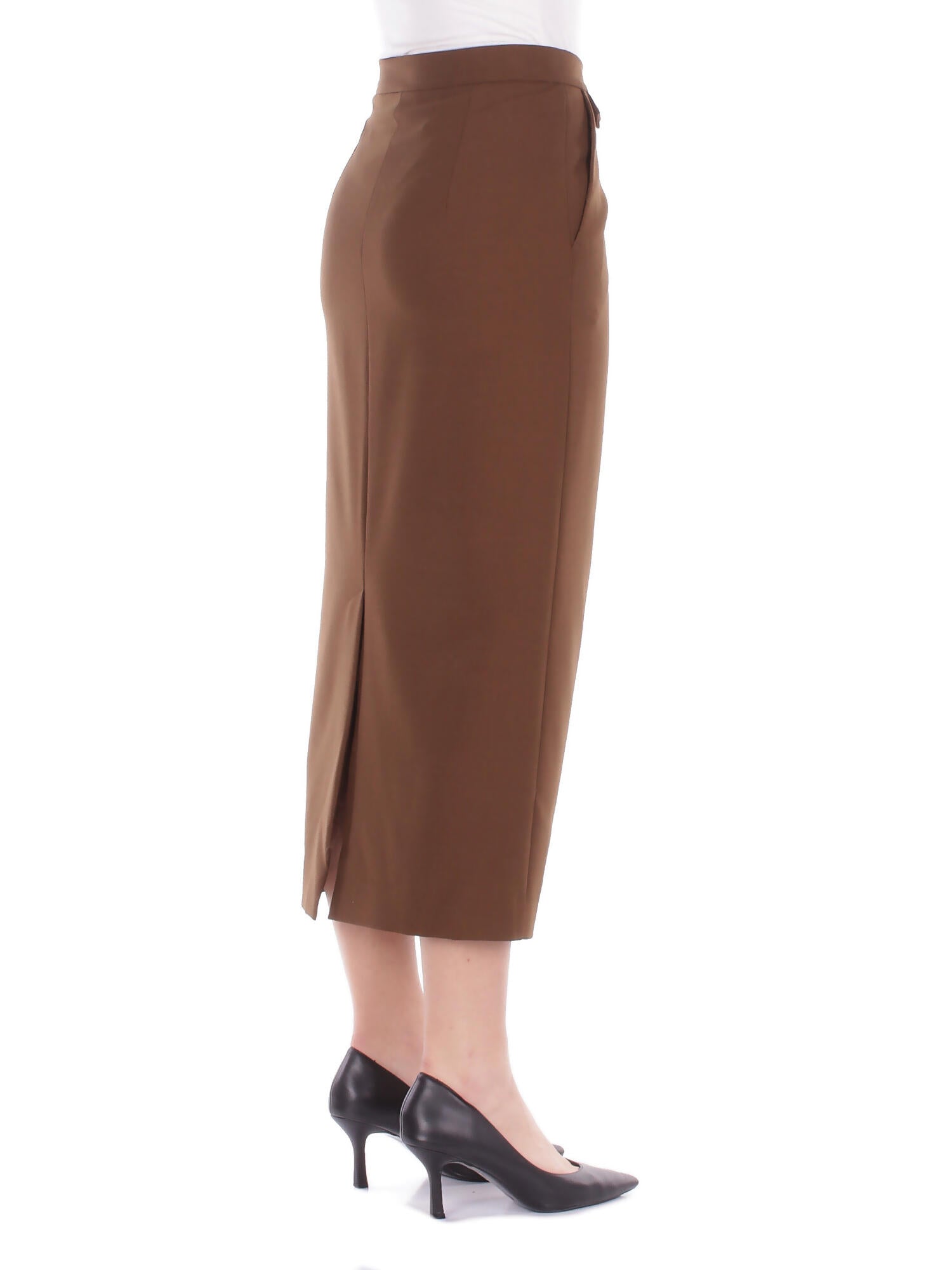 SOLOTRE Donna Gonna M1F0038 FU66S Elegante Caffe