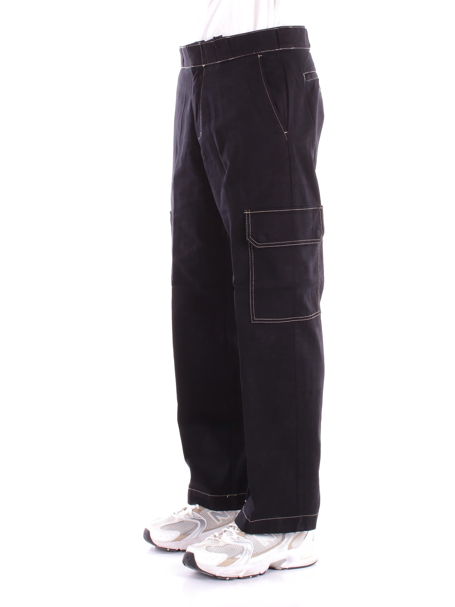 DICKIES Uomo Pantalone DK0A4Z7H BLK1 Riverbend cargo work pant Black