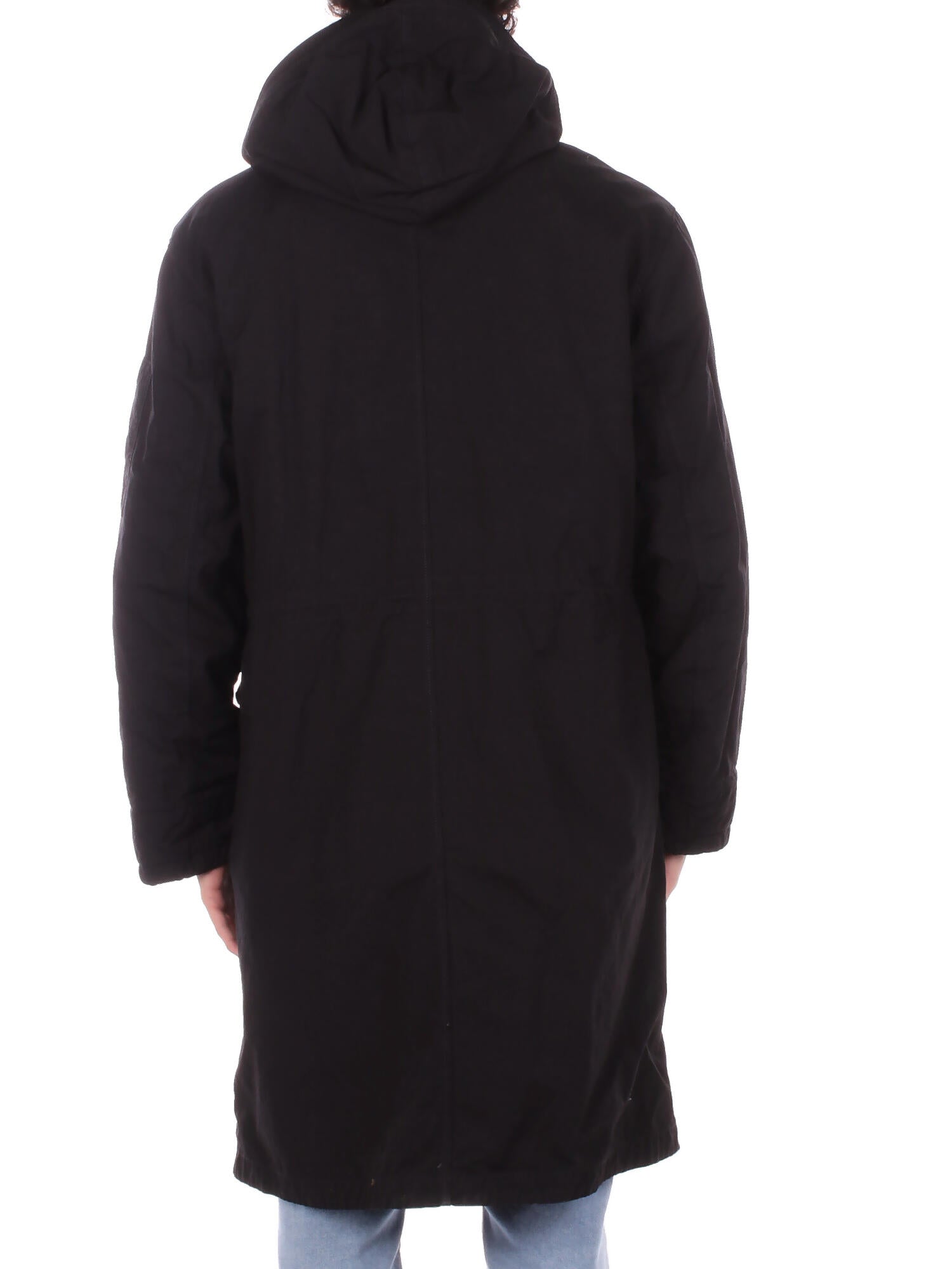 Giubbotto Uomo CP COMPANY 19CMOW095A 110305G 999 Outerwear log jkt in twill Black