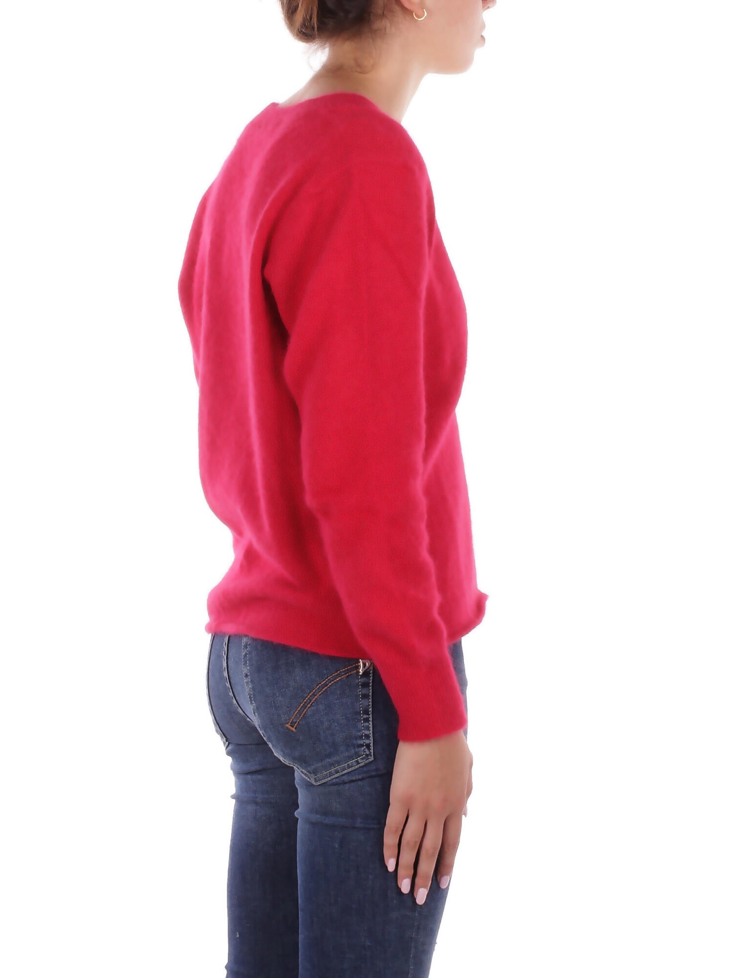 SOLOTRE Donna Maglia M3F0080 FU45S MAGENTA Magenta