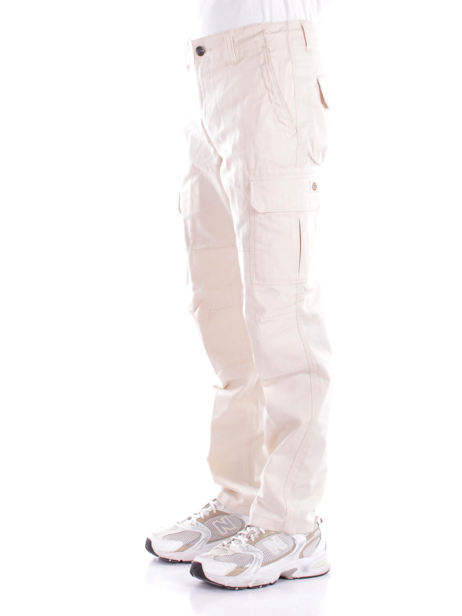 DICKIES Uomo Pantalone DK0A4XDU F901 Millerville whitecap gray Panna