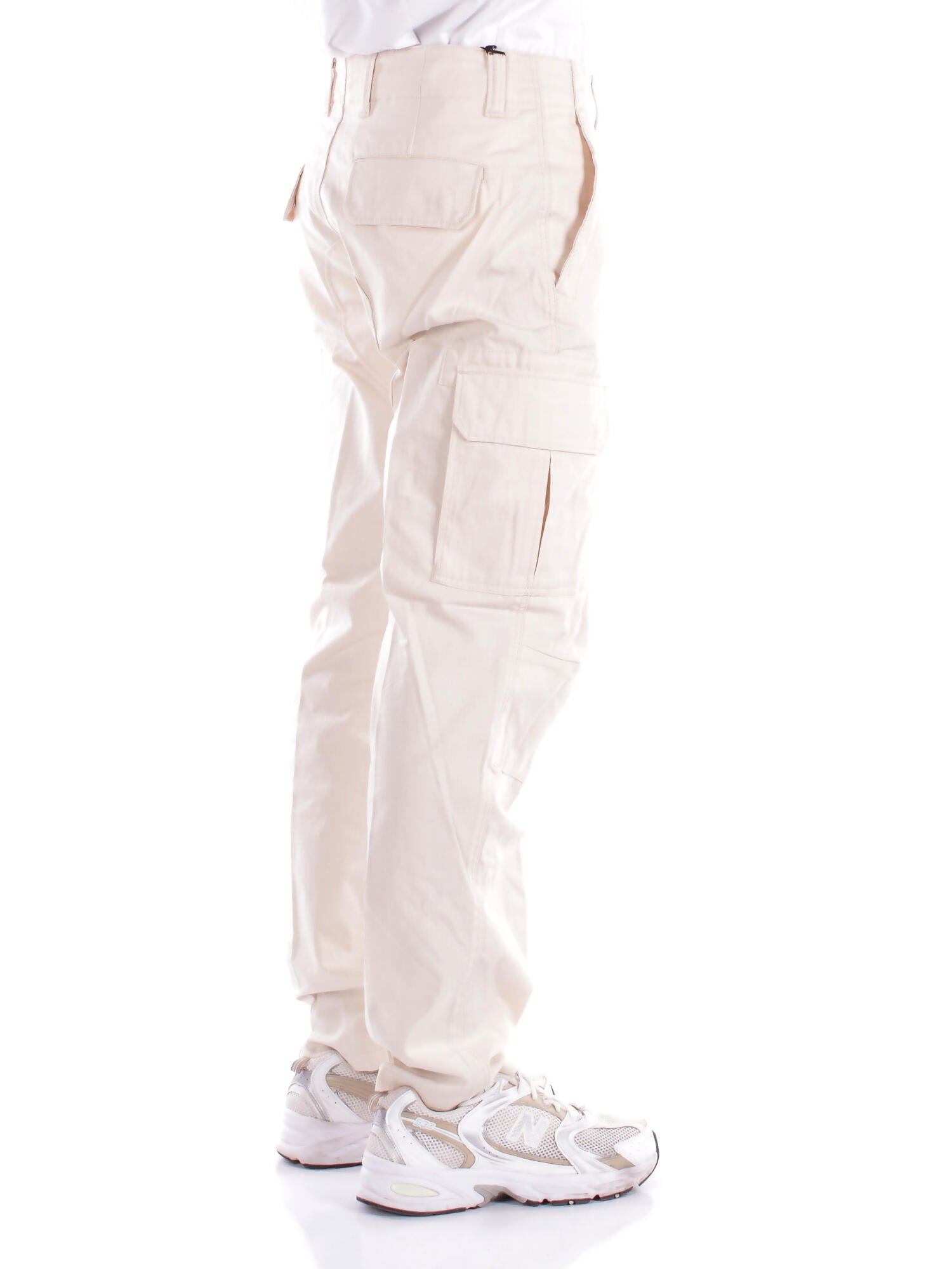 DICKIES Uomo Pantalone DK0A4XDU F901 Millerville whitecap gray Panna